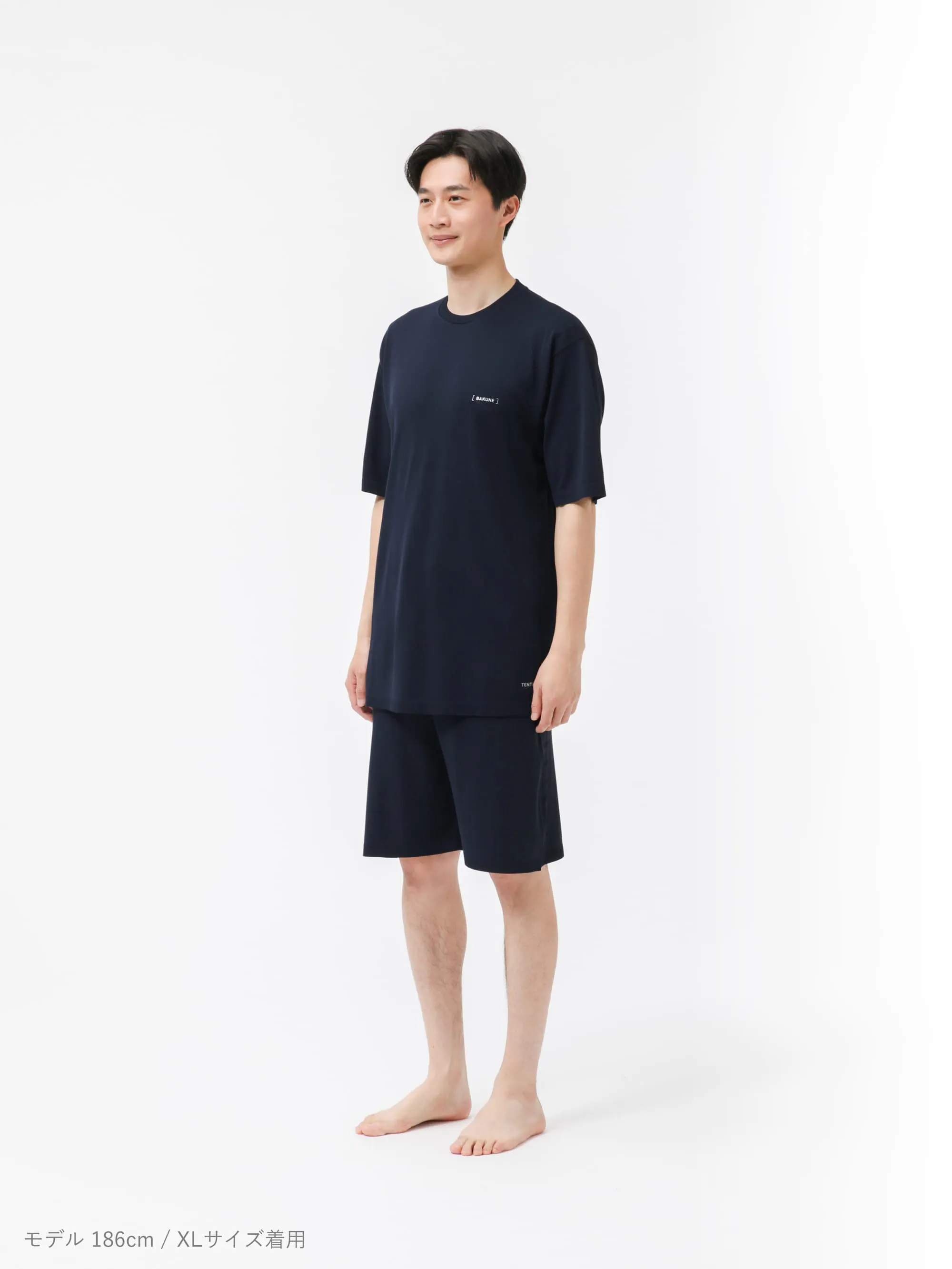 BAKUNE 3D Dry Men's 上下セット（半袖Tシャツ・ショートパンツ）_25SS