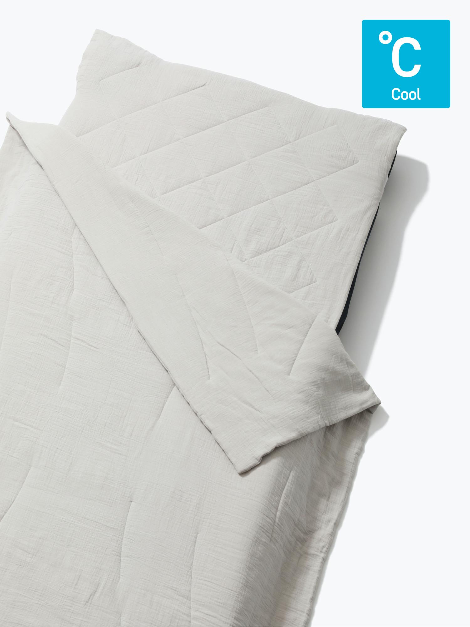 肌に優しい夏用寝具2点セット / 夏用肌掛け布団・夏用敷きパッド