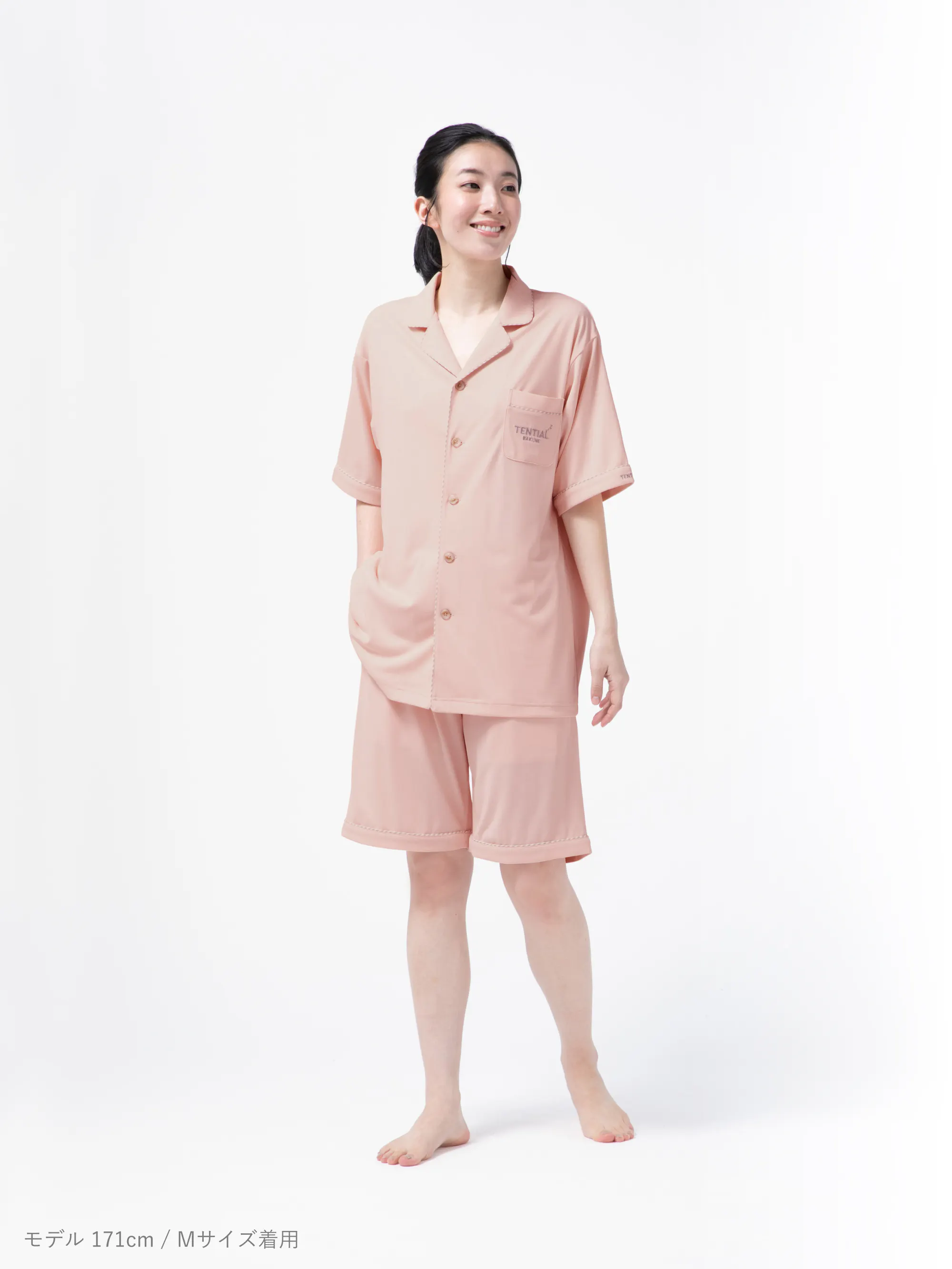 BAKUNE Pajamas Dry 上下セット（半袖シャツ・ショートパンツ）_25SS