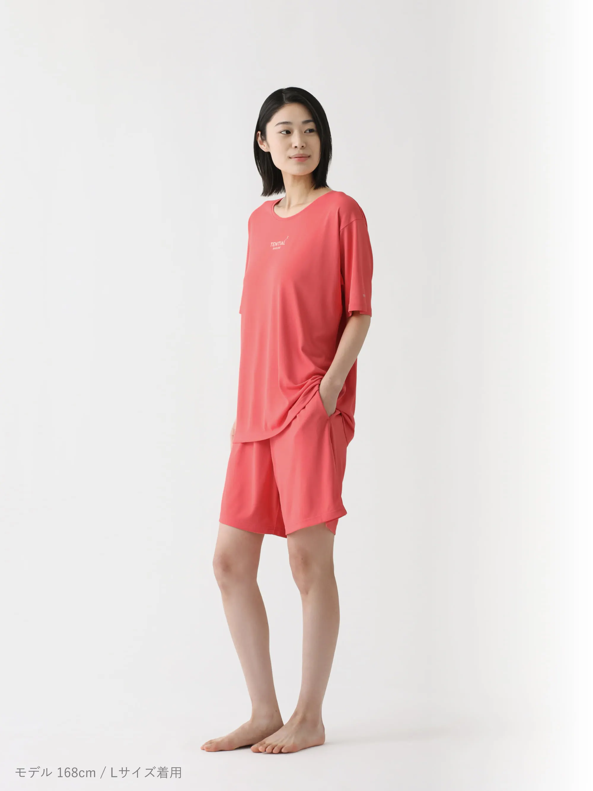 BAKUNE Dry Women's 上下セット（半袖Tシャツ・ショートパンツ）_25SS