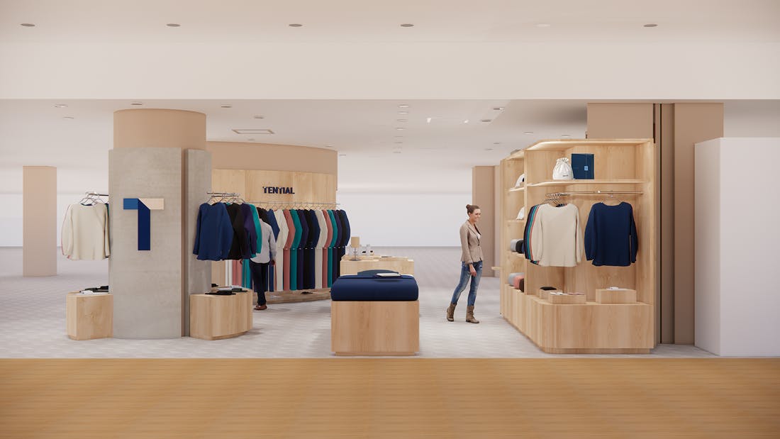 【3/25 OPEN】TENTIAL 日本橋三越本店画像