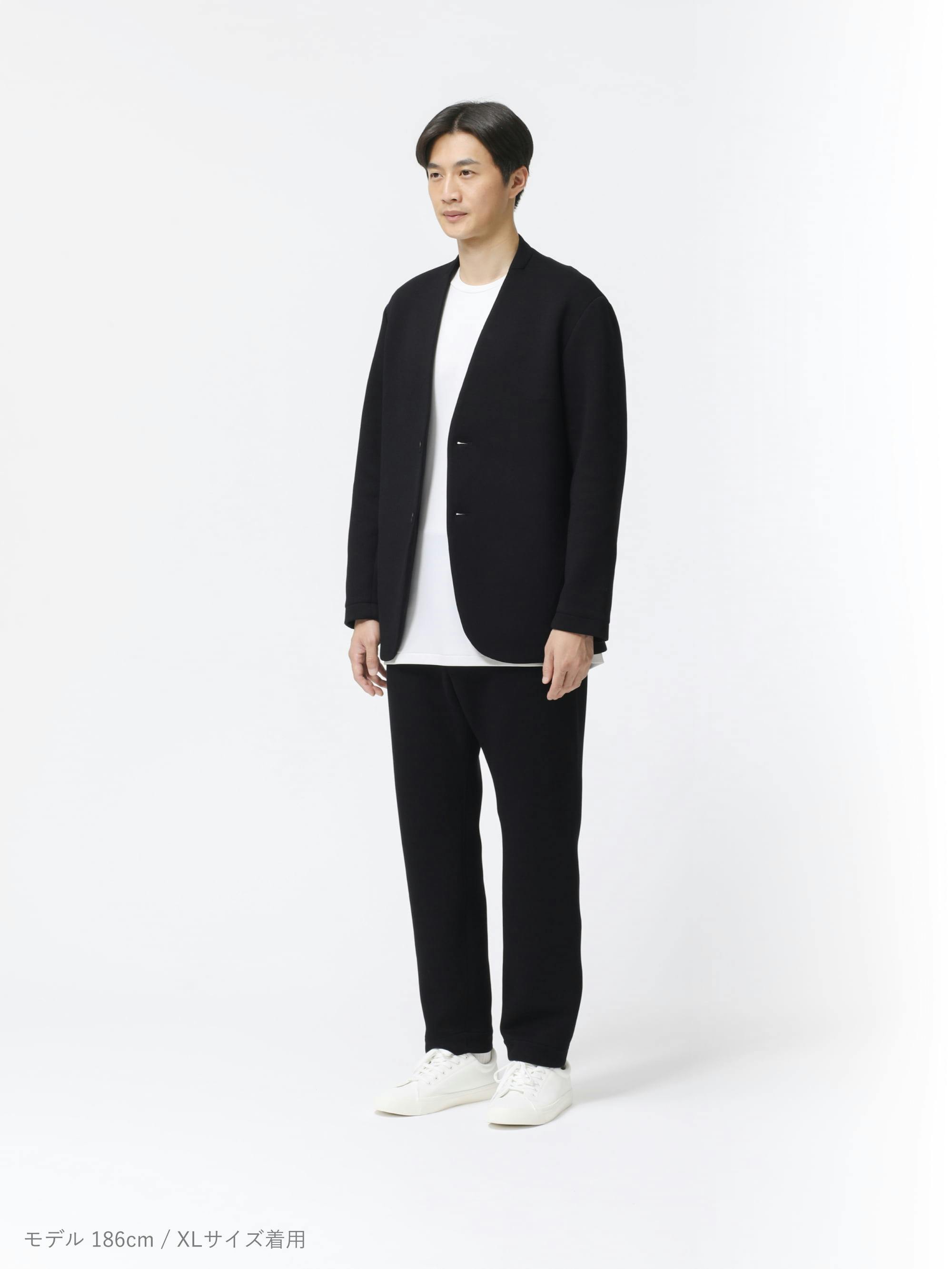 テックスウェット】カラーレスジャケット メンズ / 上下セット（カラー