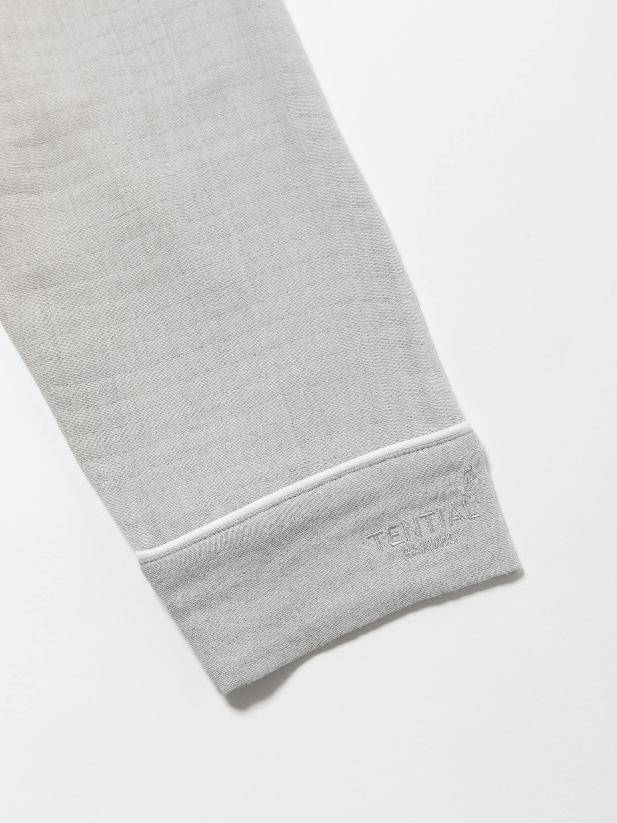 BAKUNE Pajamas Gauze 前開き長袖シャツ | TENTIAL[テンシャル BAKUNE Pajamas Gauze 前開き長袖シャツ | TENTIAL[テンシャル
