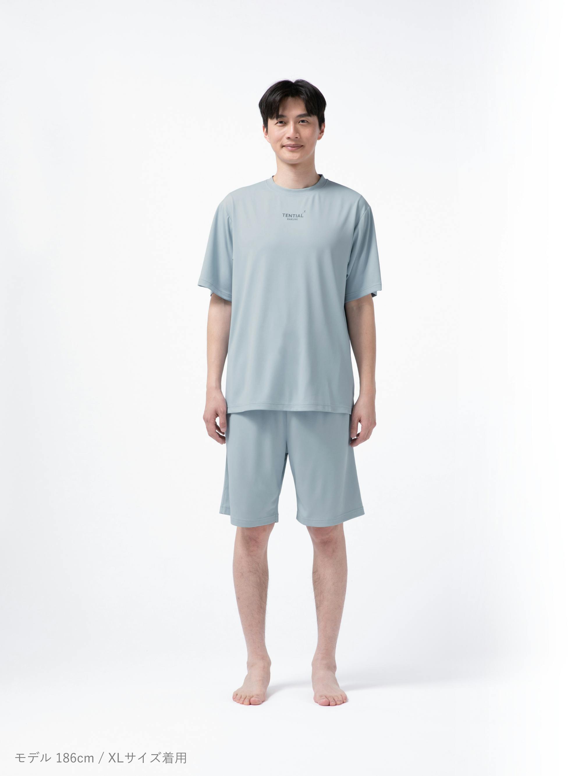 BAKUNE Dry Men's 上下セット（半袖Tシャツ・ショートパンツ）_25SS LP