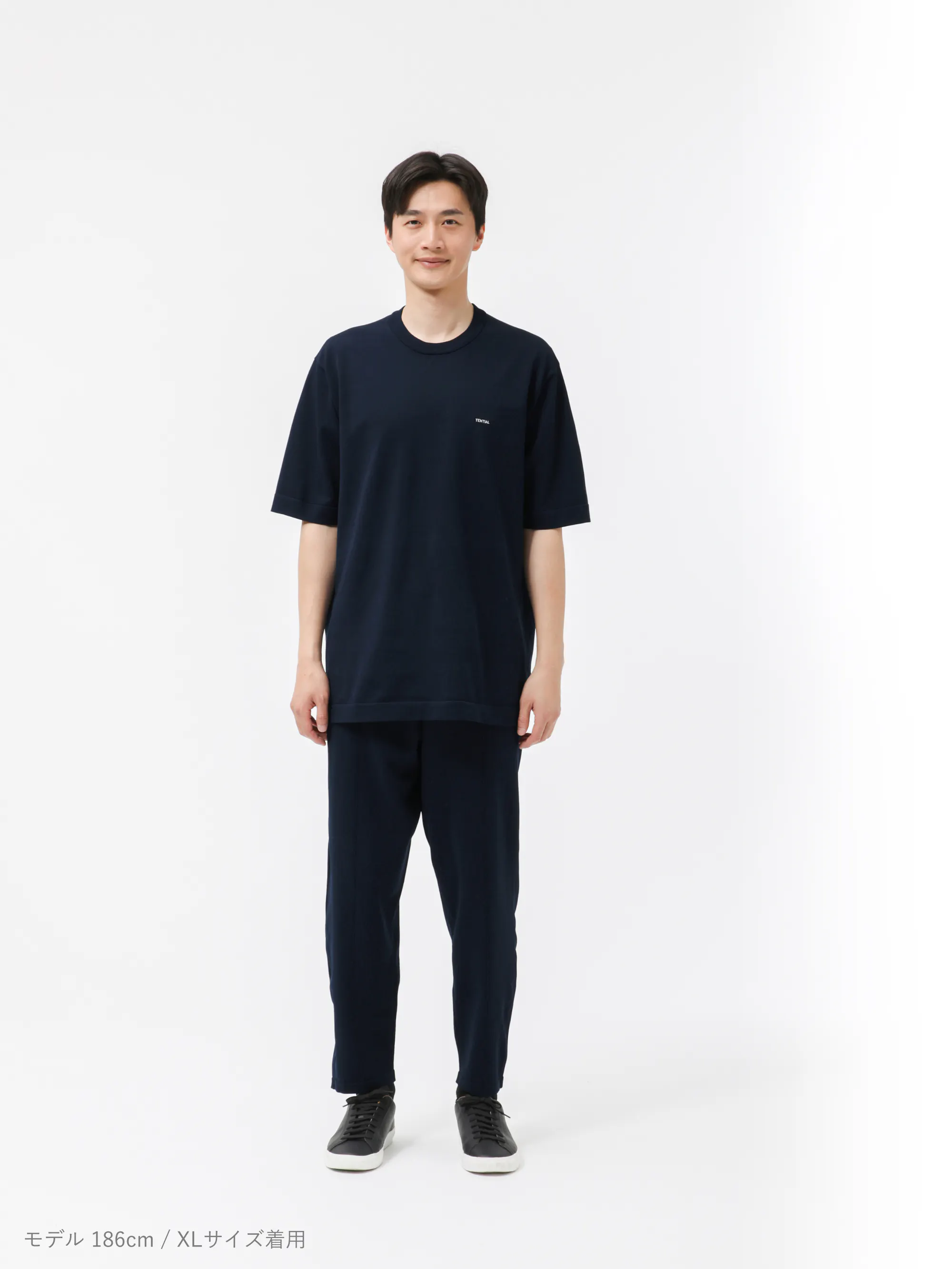 MIGARU Light Knit Short Sleeve T-Shirt / 上下セット（半袖Tシャツ