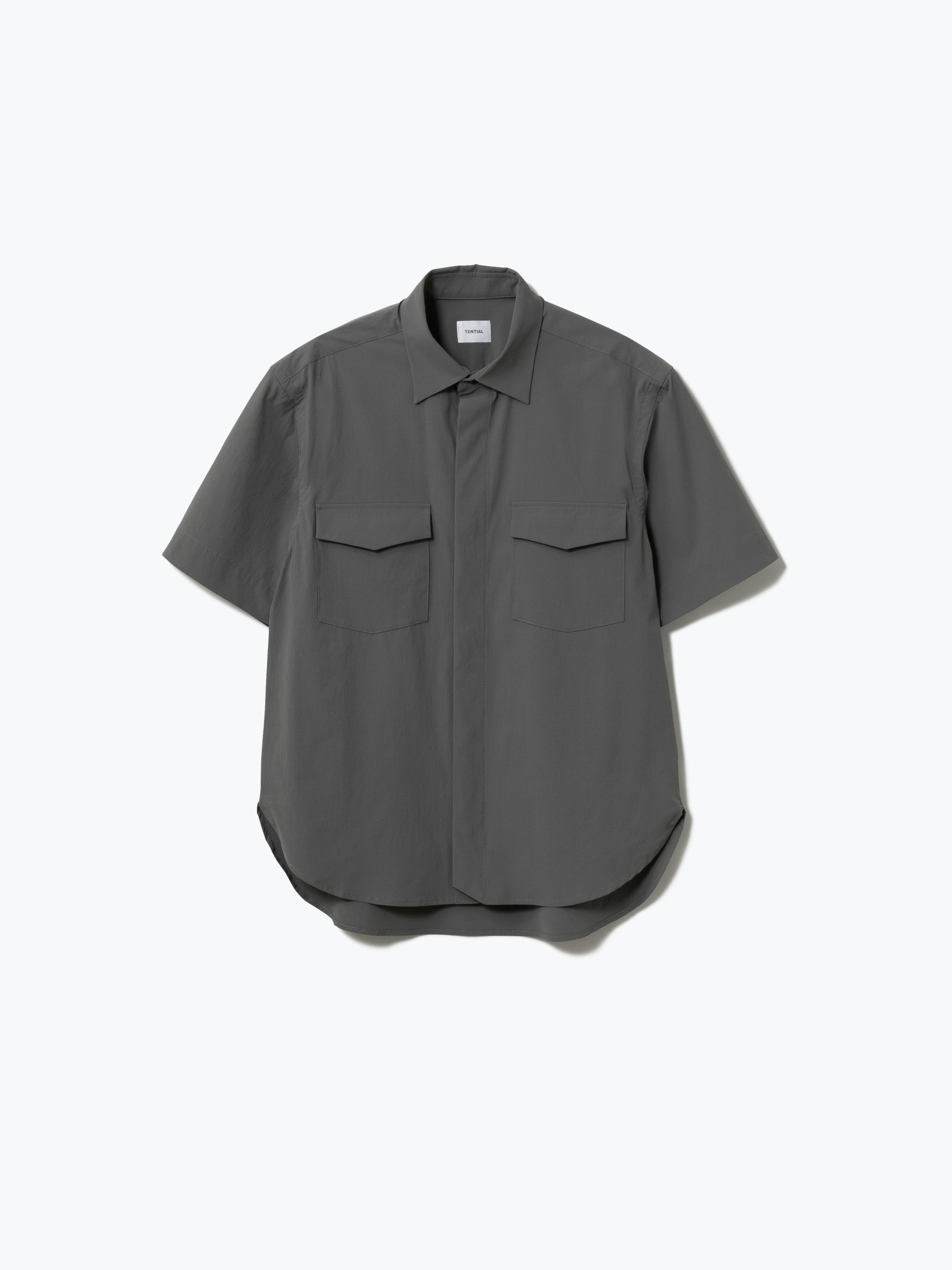 MIGARU Seersucker Short Sleeve Shirt / 半袖シャツ_25SS