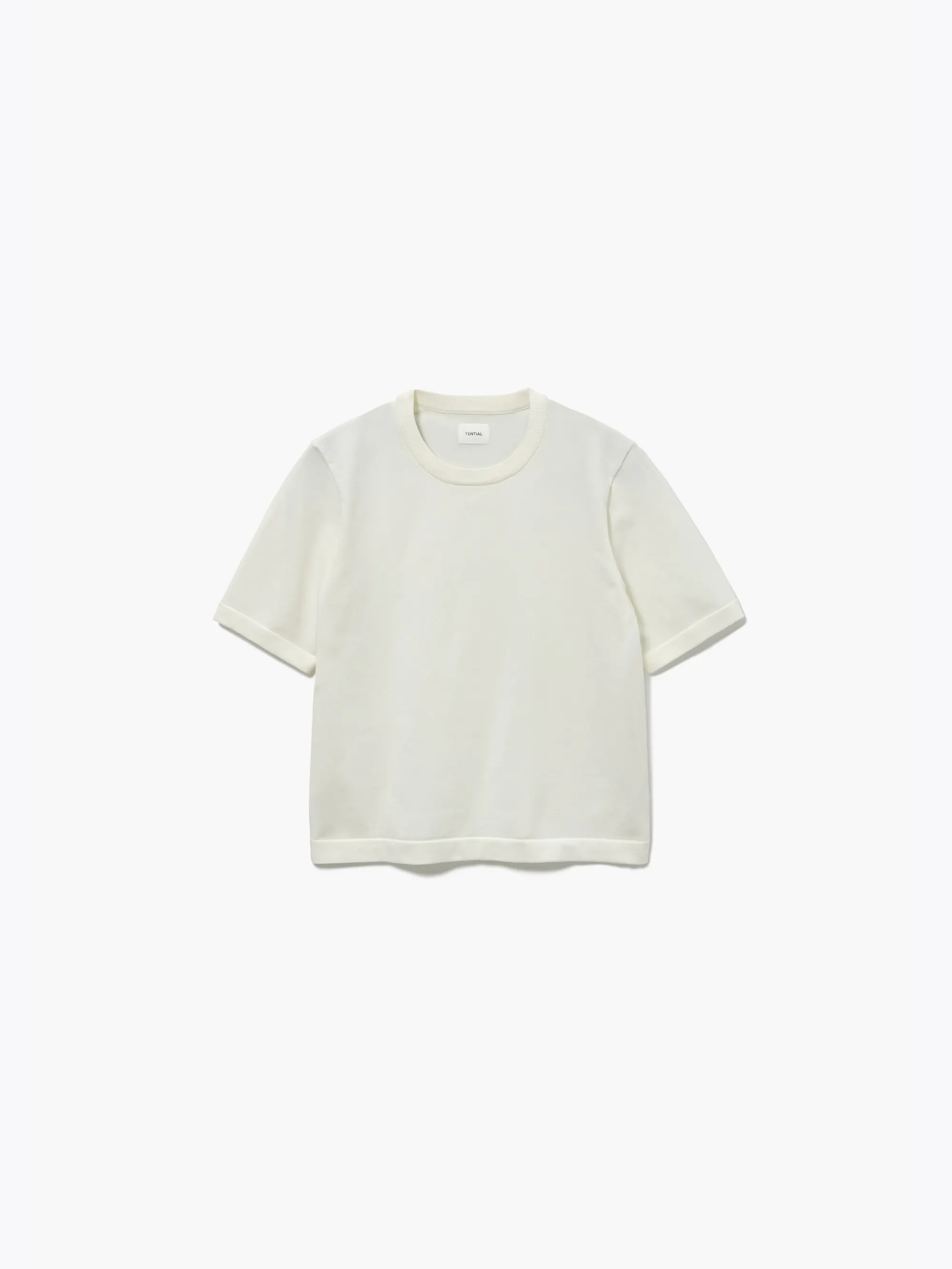 ライトニット】半袖Tシャツ ウィメンズ_上下セット(ロングパンツ