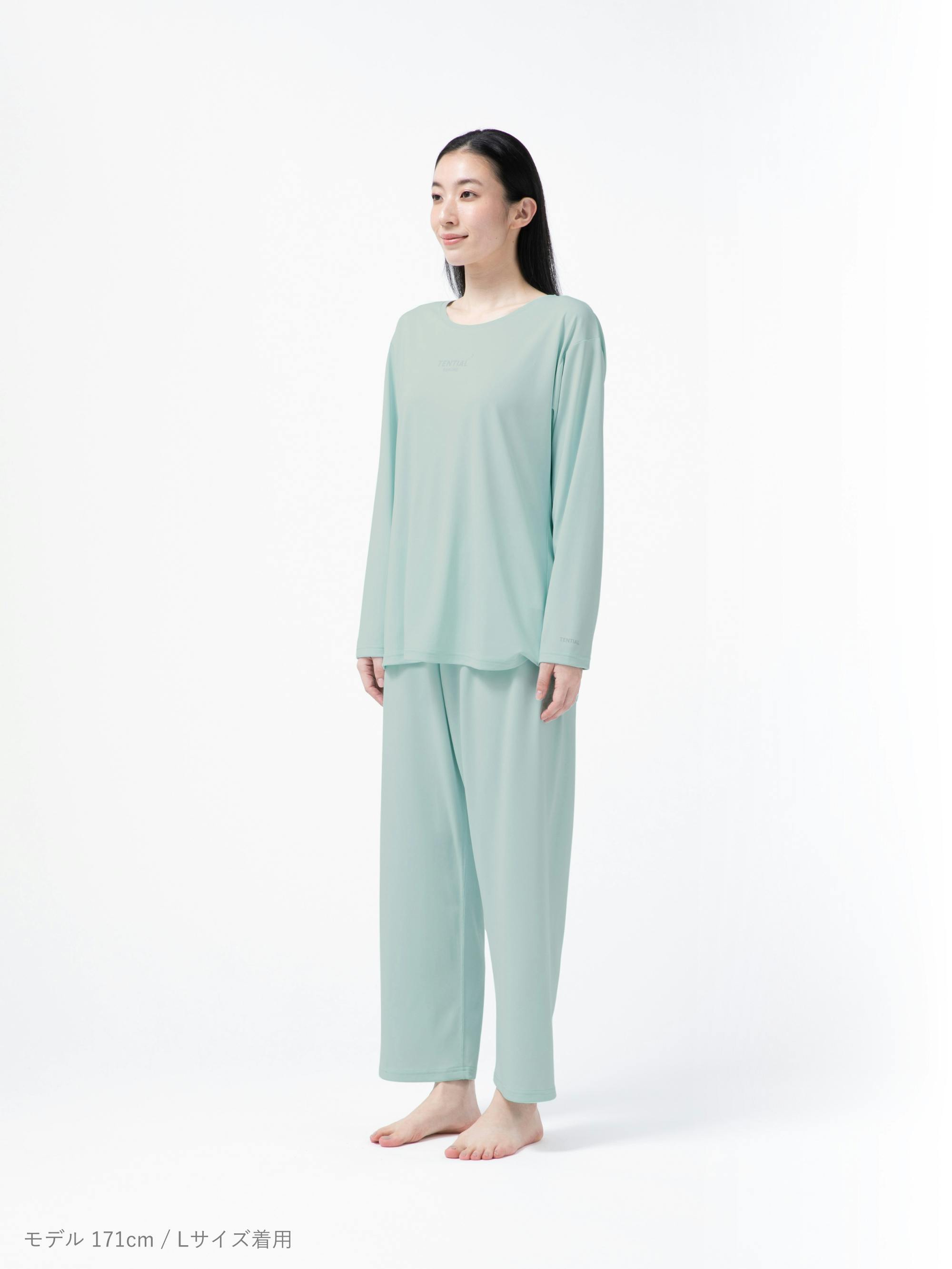 BAKUNE Dry Women's 上下セット（長袖Tシャツ・ロングパンツ）_25SS