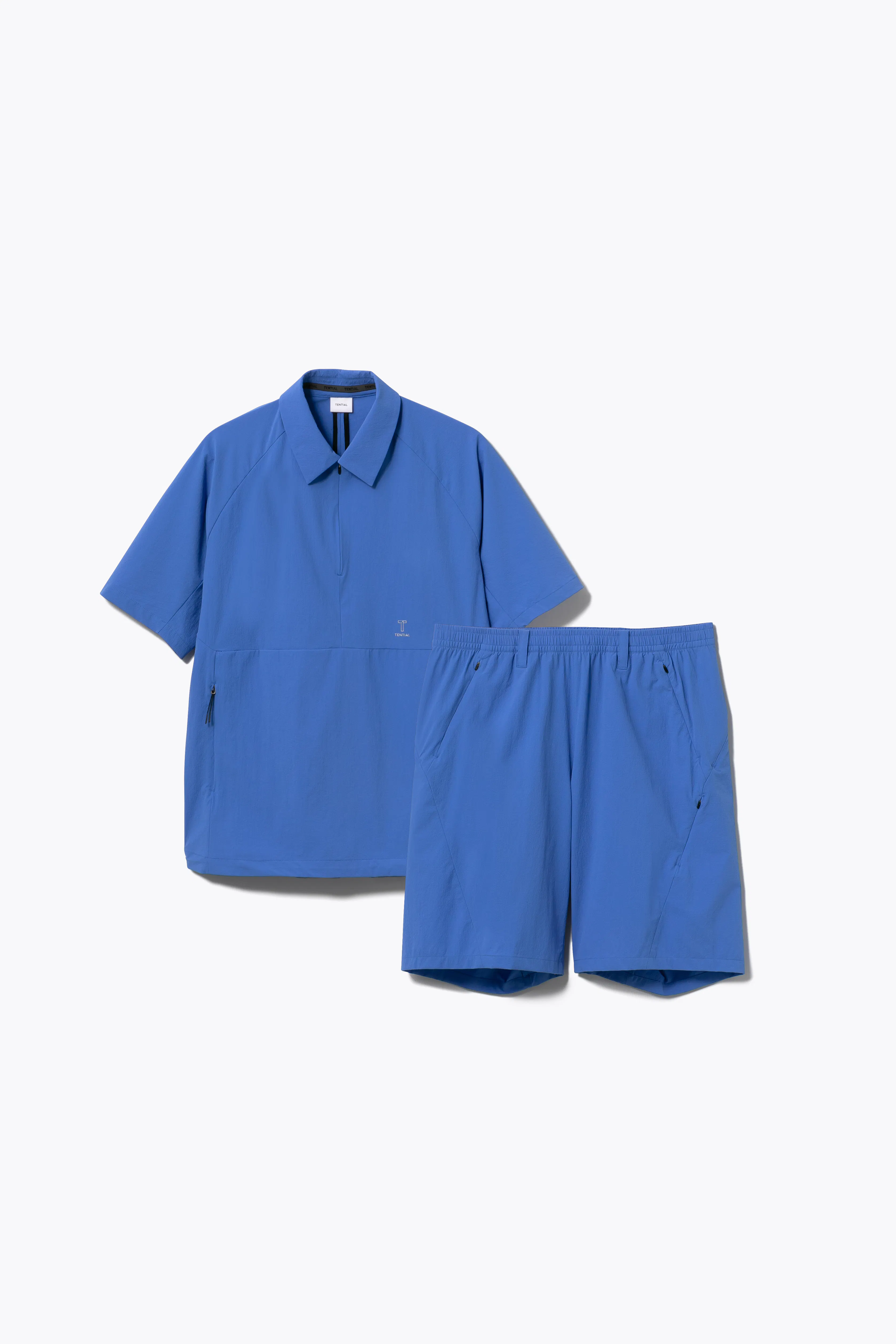 Golf Wear Woven Short Sleeve Shirt / 上下セット（半袖シャツ・ショートパンツ）
