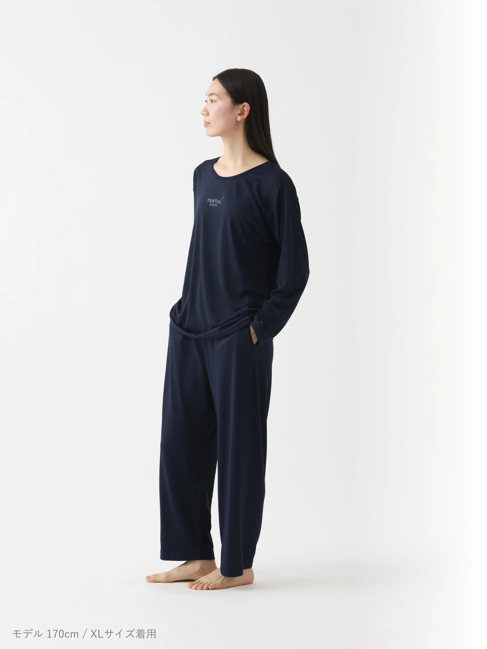 BAKUNE Dry Women's 上下セット（長袖Tシャツ・ロングパンツ）_25SS