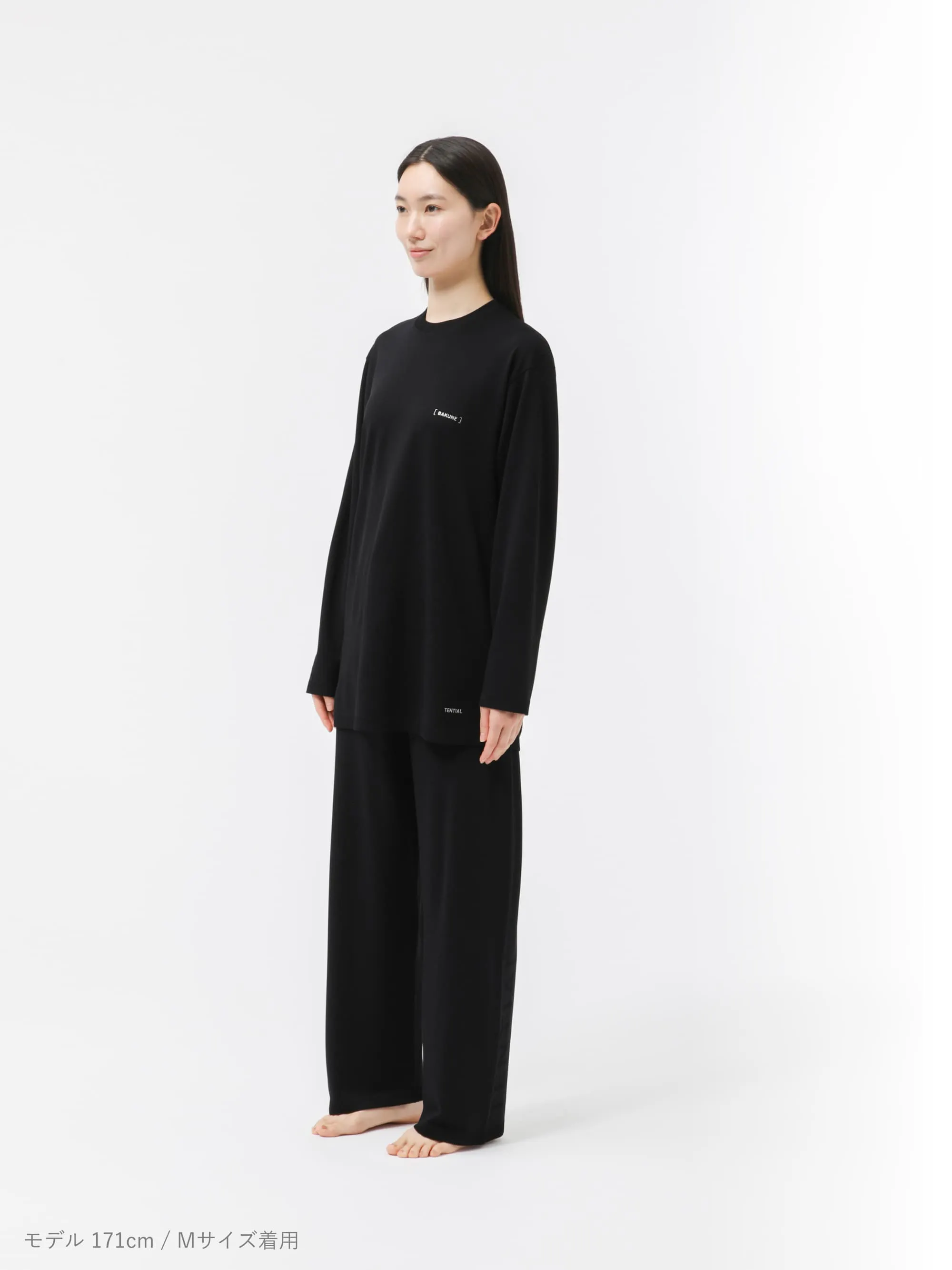 BAKUNE 3D Dry Women's 上下セット（長袖Tシャツ・ロングパンツ）_25SS