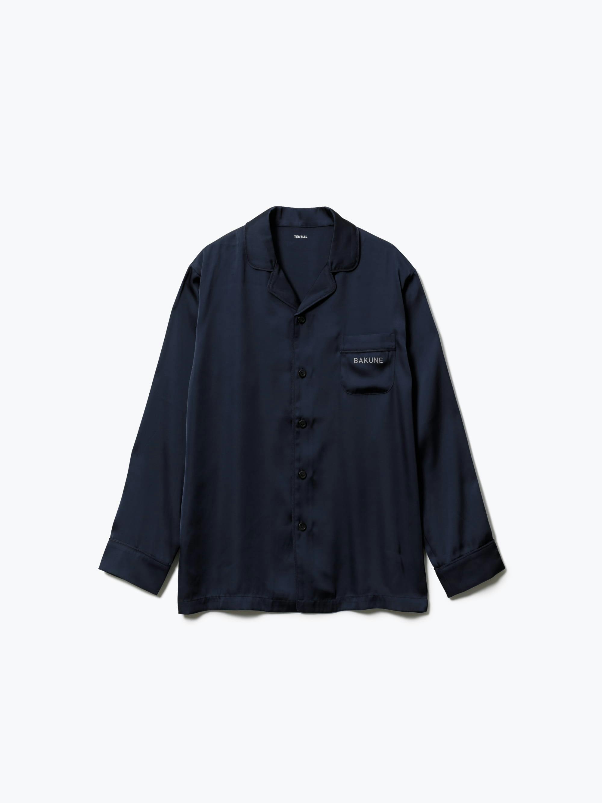 BAKUNE パジャマ サテン / 長袖シャツ