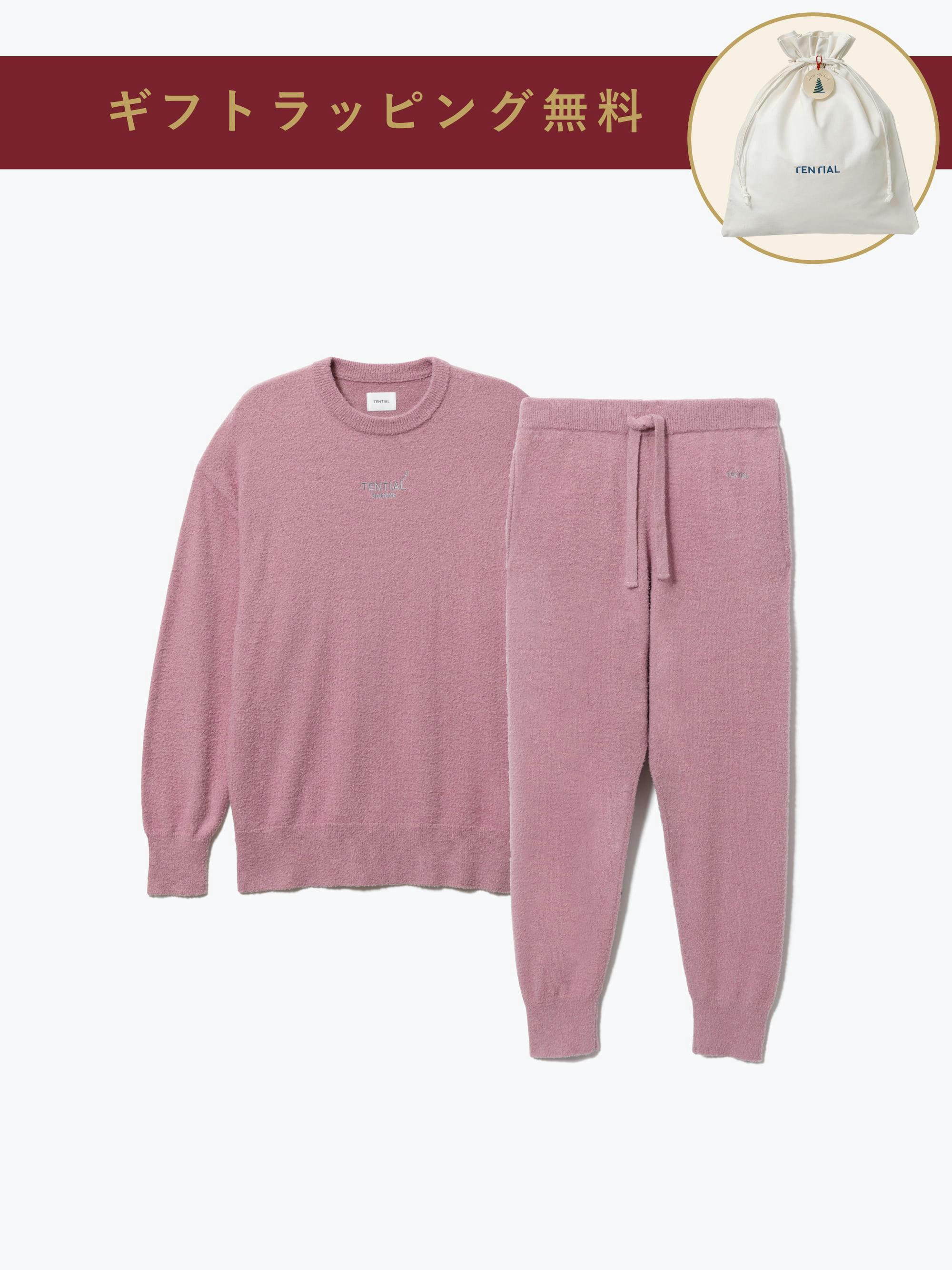 BAKUNE ソフトニット 長袖 Pink