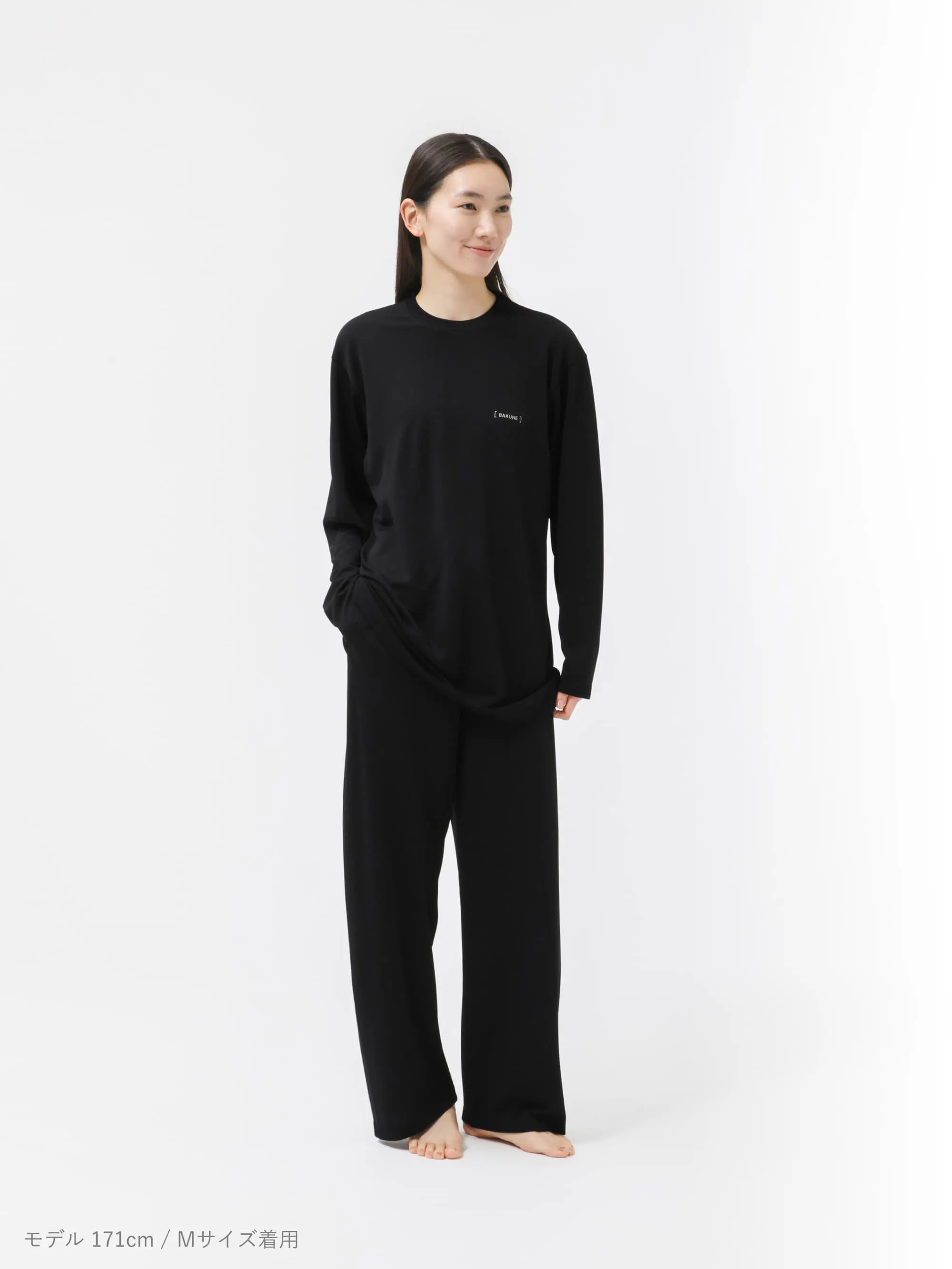 BAKUNE 3D Dry Women's 上下セット（長袖Tシャツ・ロングパンツ）_25SS
