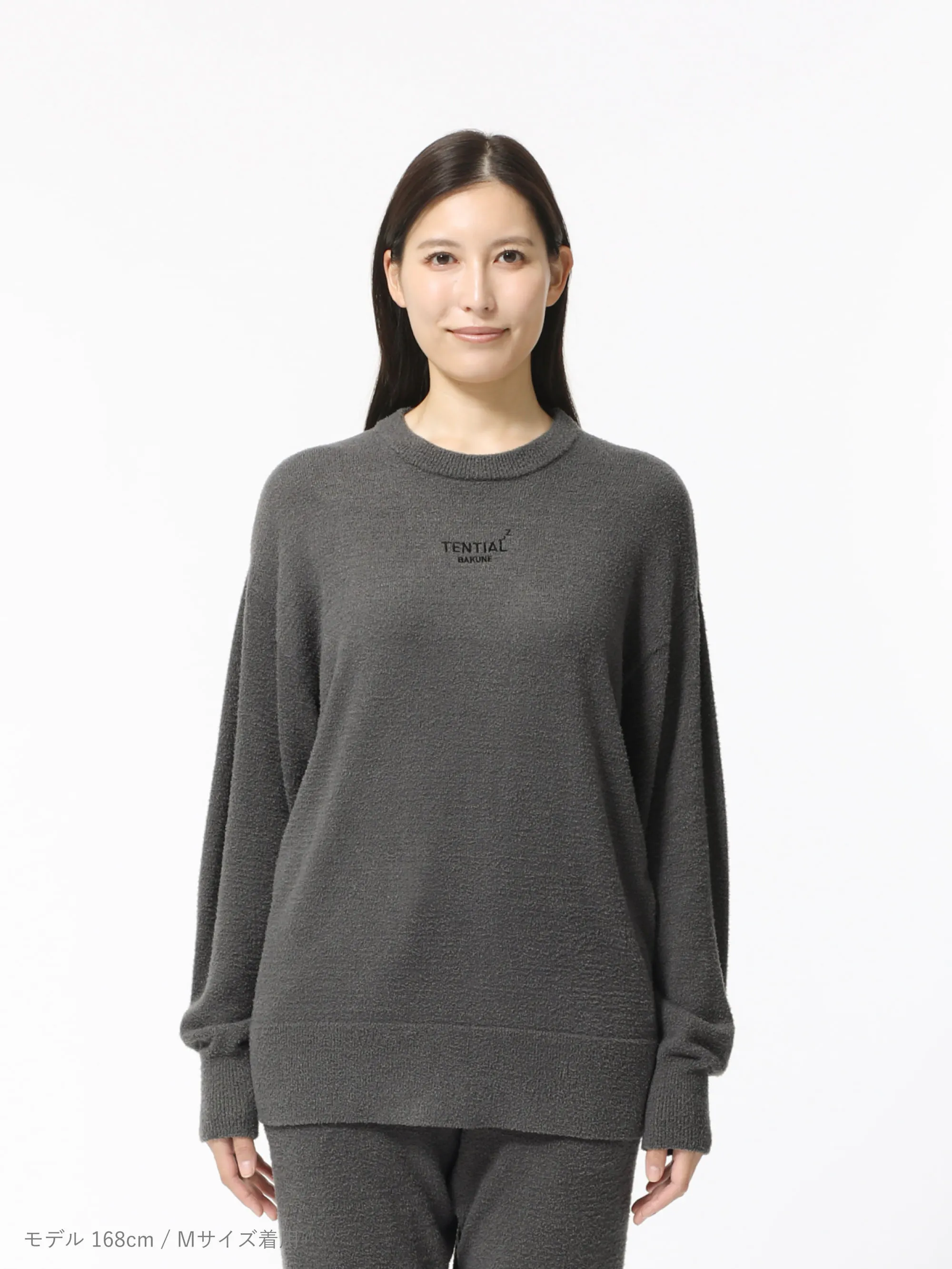 BAKUNE ソフトニット / 長袖クルーネックシャツ_25FW | TENTIAL公式 BAKUNE ソフトニット / 長袖クルーネックシャツ_25FW | TENTIAL公式