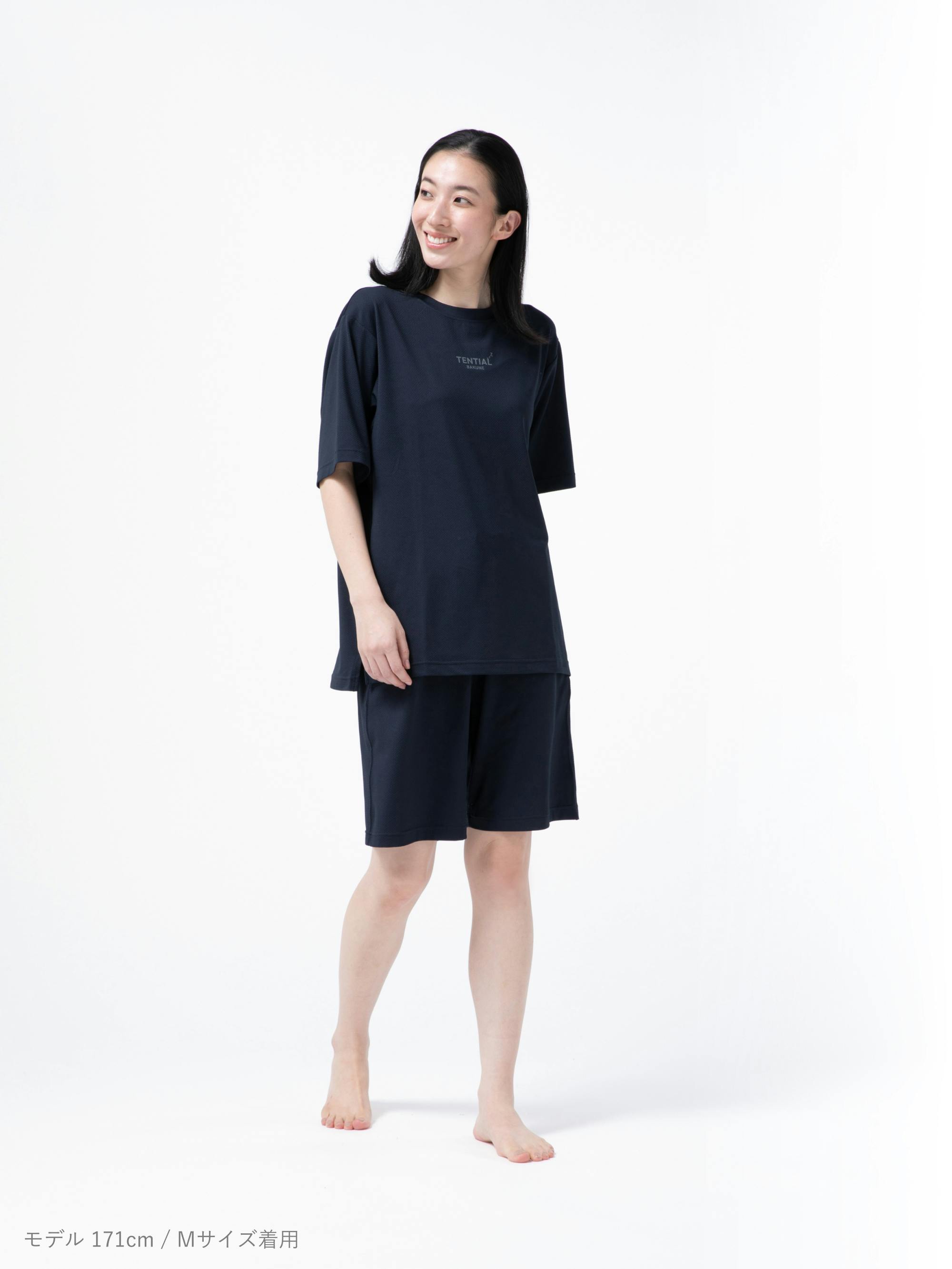 BAKUNE Mesh 上下セット（半袖Tシャツ・ショートパンツ）_25SS