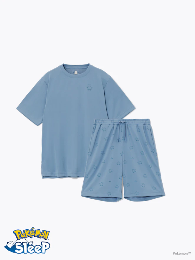 BAKUNE Dry(Pokémon Sleep) / 上下セット(半袖Tシャツ・ショートパンツ)