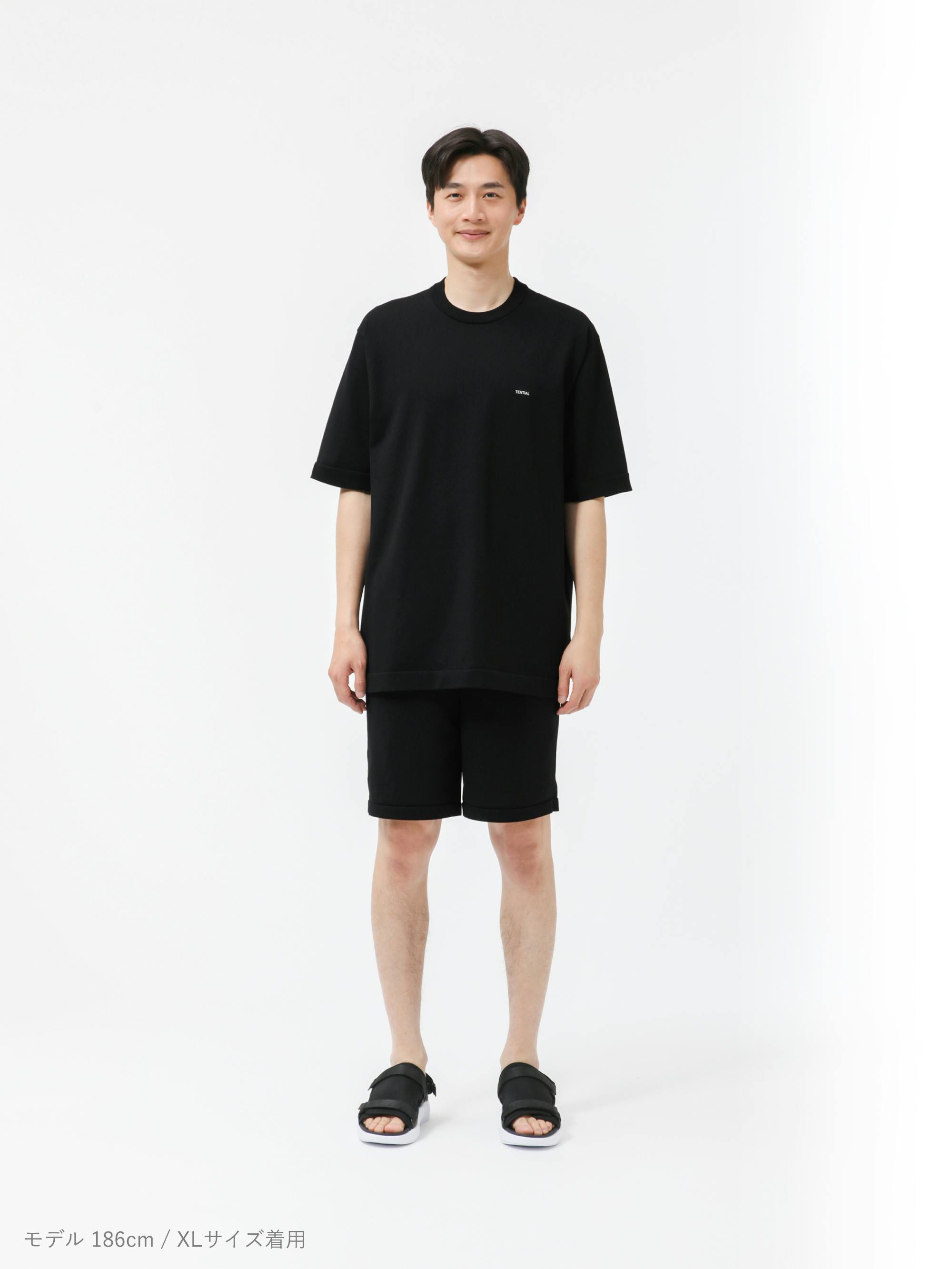 MIGARU Light Knit Short Sleeve T-Shirt / 上下セット（半袖T