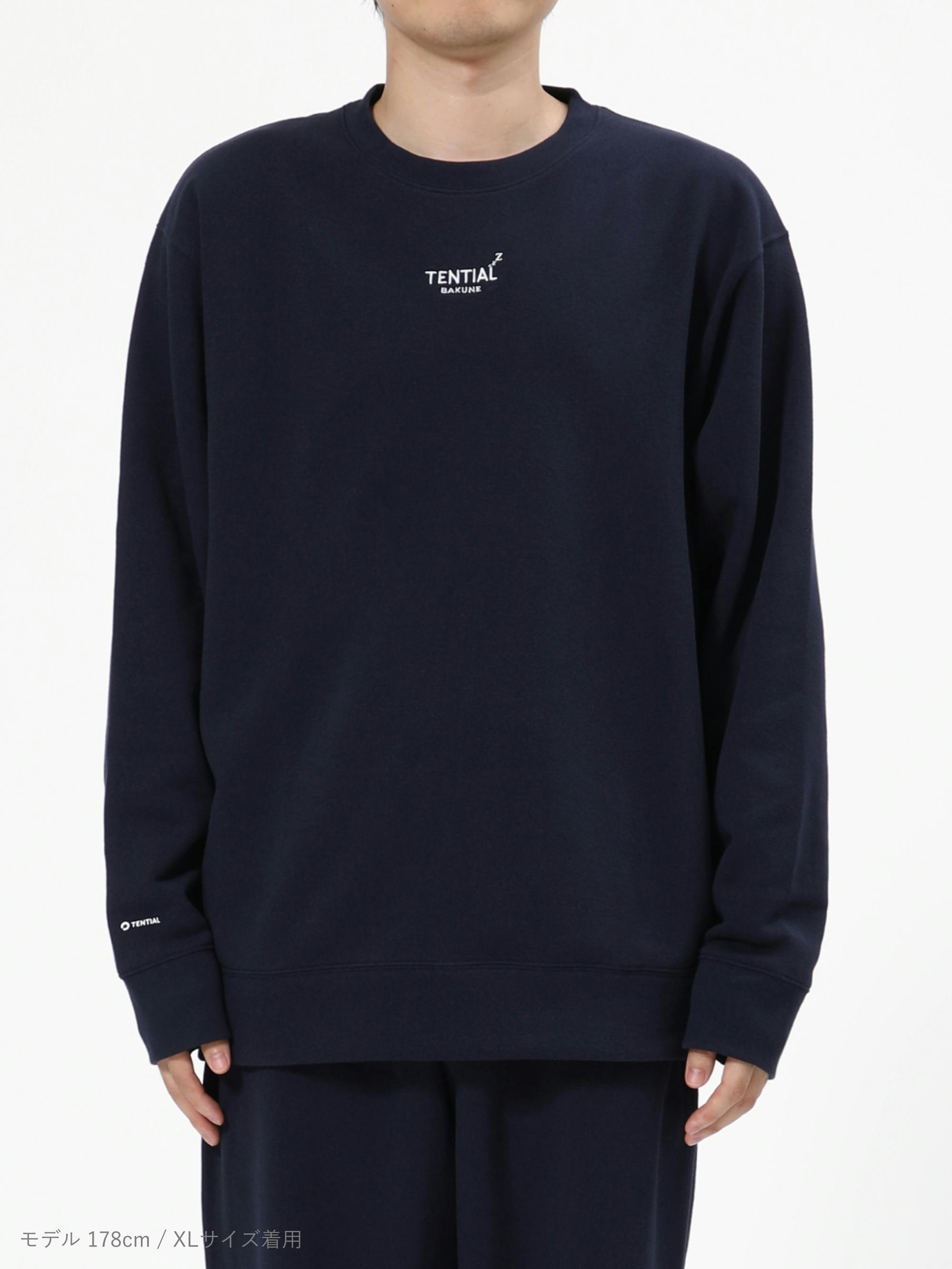 TENTIAL BAKUNE Sweat Shirt ネイビー(M)_23FW 100020000168 - その他