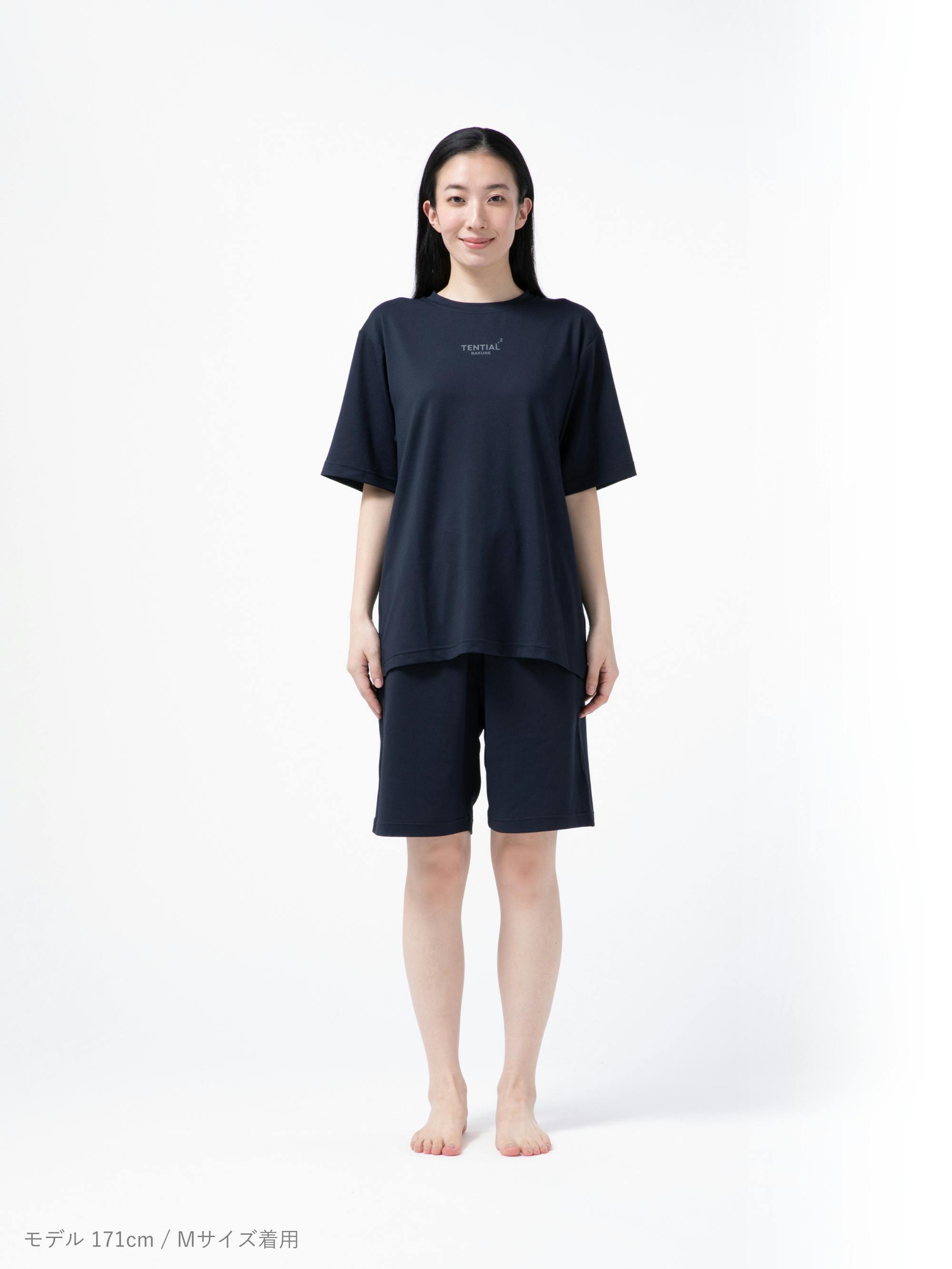 BAKUNE Mesh 上下セット（半袖Tシャツ・ショートパンツ）_25SS