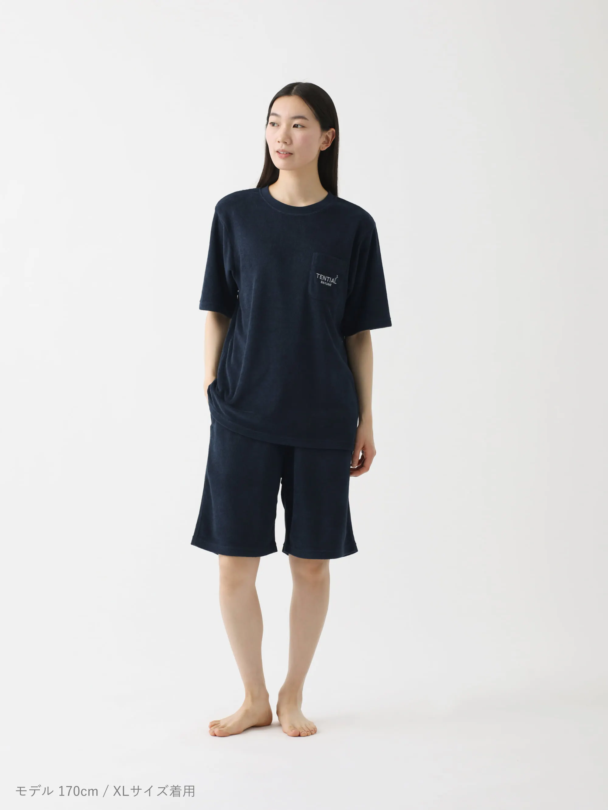 BAKUNE パイル / 上下セット（半袖Tシャツ・ショートパンツ