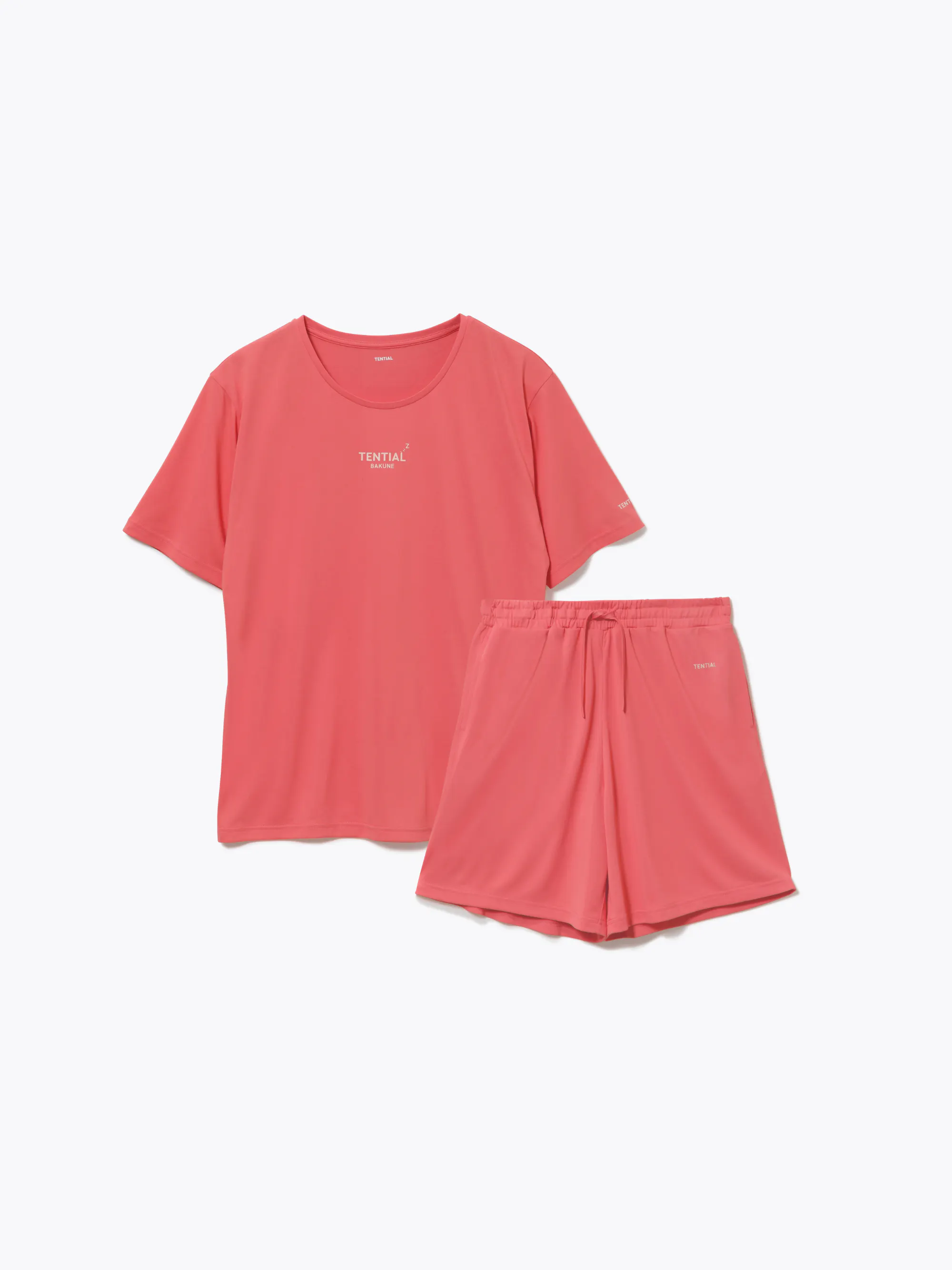 TENTIAL ピンク 上下セット 半袖Tシャツ・ショートパンツ BAKUNE Dry Women's 上下セット（半袖Tシャツ・ショートパンツ）_25SS