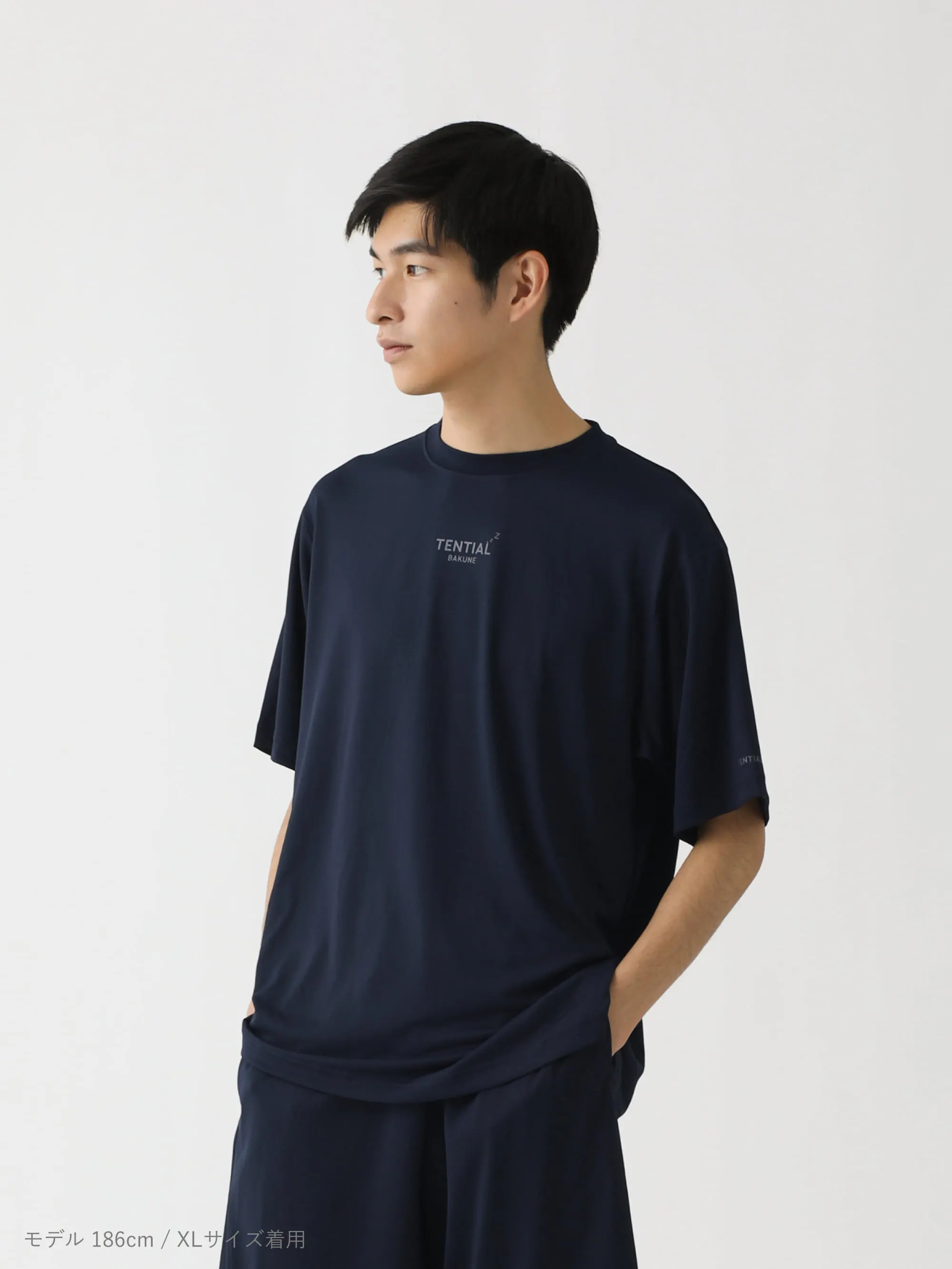 TENTIAL BAKUNE ドライロングパンツ・Tシャツセット BAKUNE Dry Men's 上下セット（半袖Tシャツ・ロングパンツ）_25SS