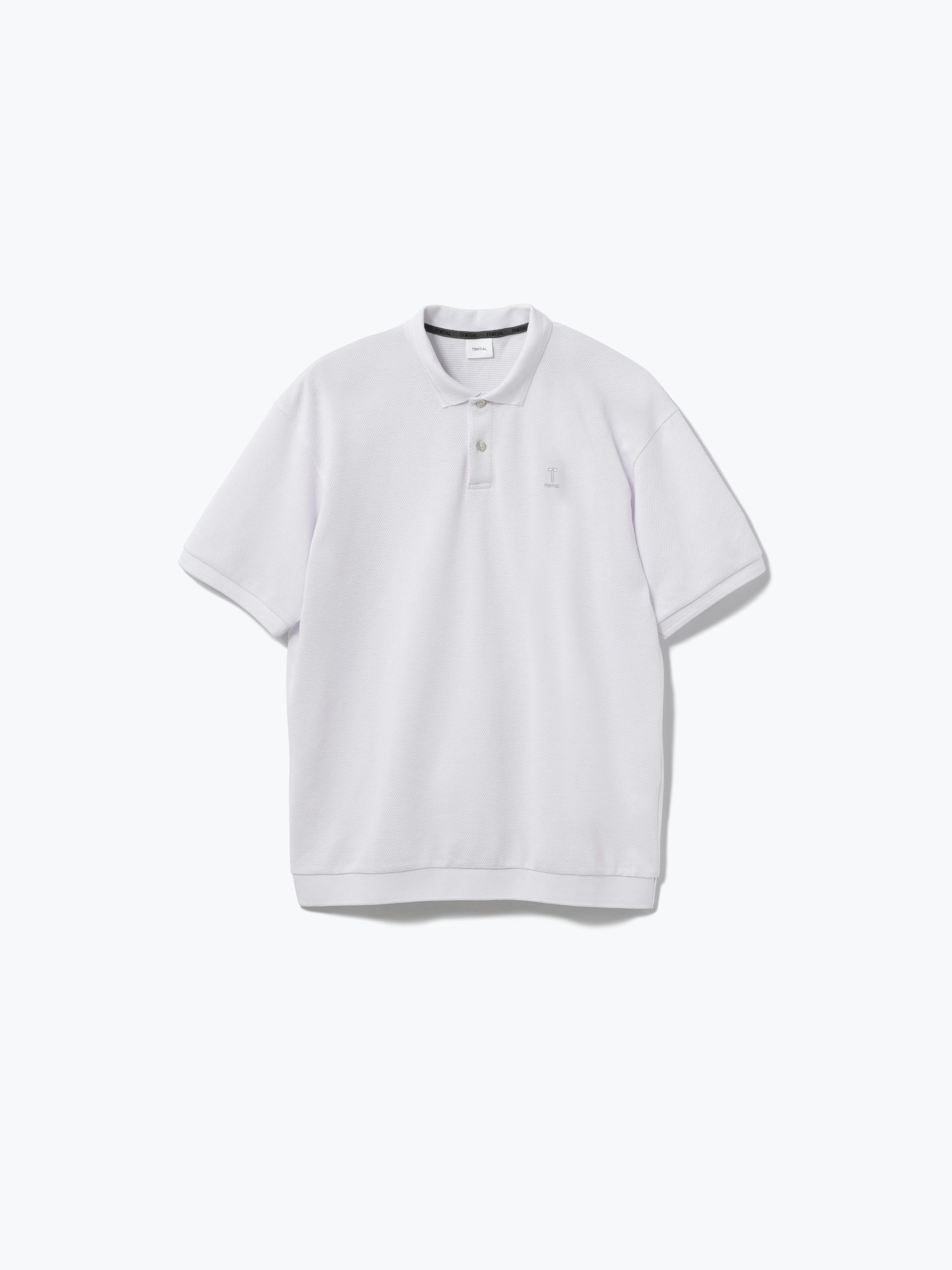 Golf Wear Hem Rib Short Sleeve Polo Shirt / 半袖ポロシャツ