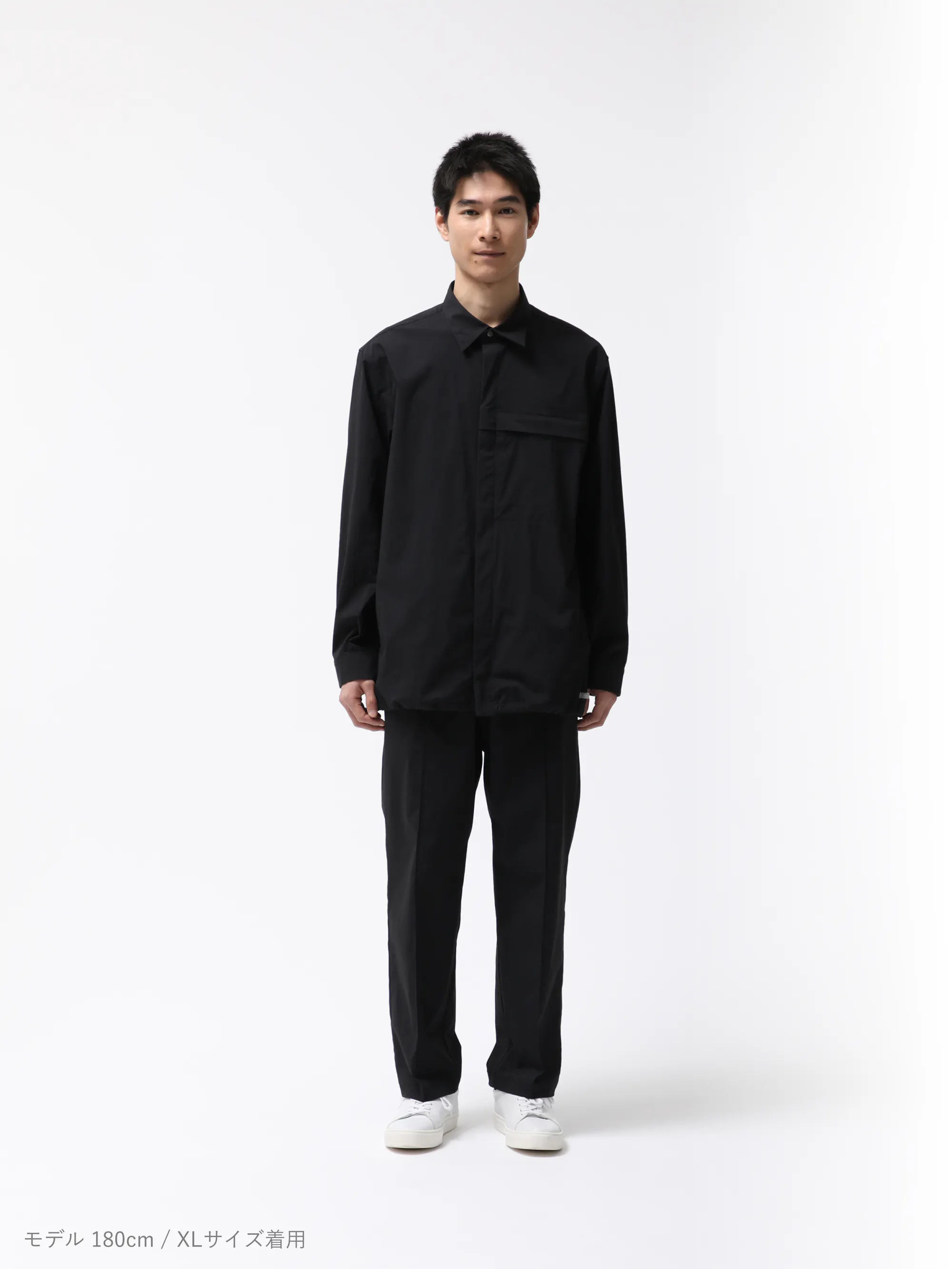 MIGARU Nylon Woven Jacket Packable 上下セット（パッカブル