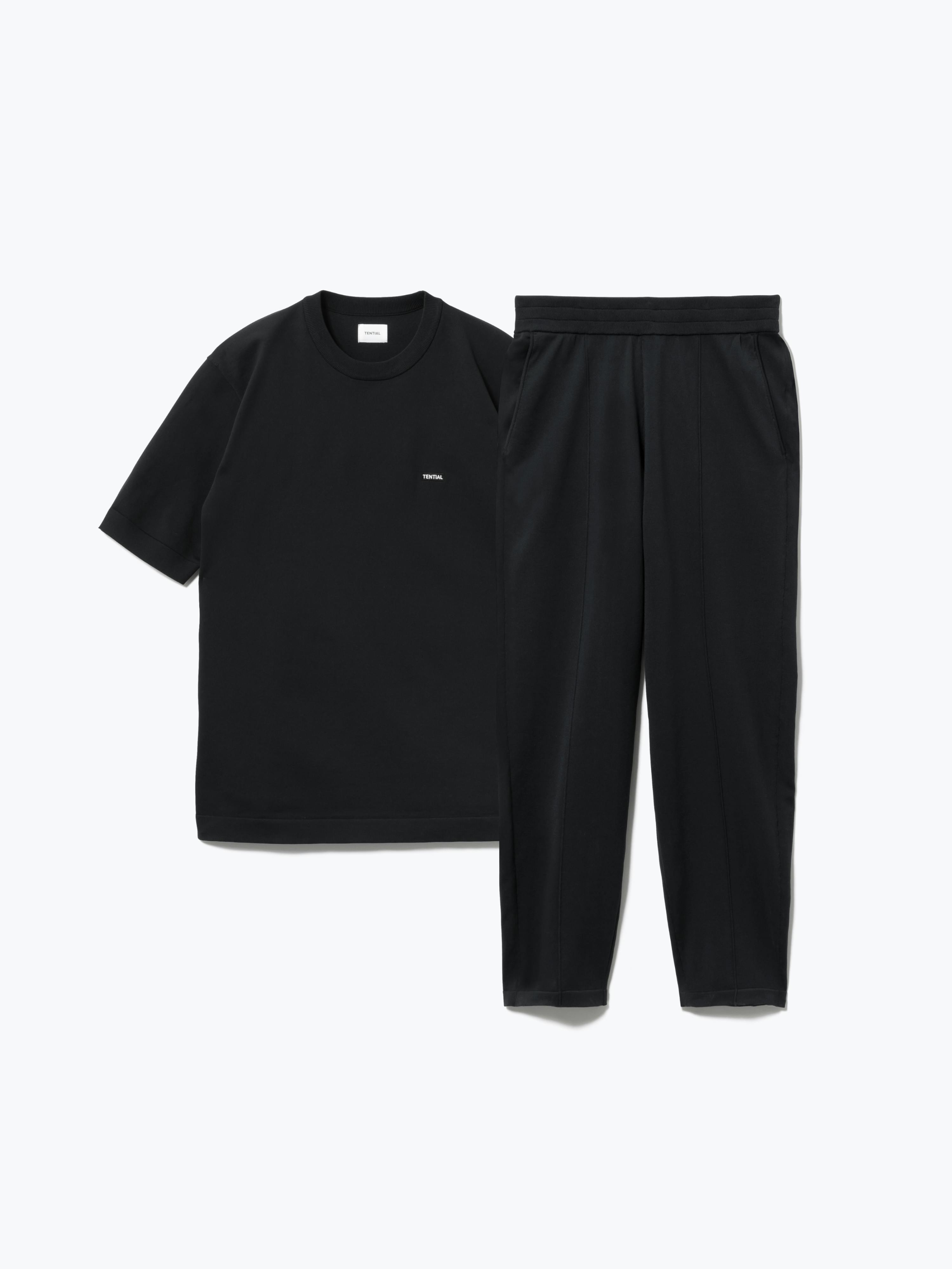 MIGARU Light Knit Short Sleeve T-Shirt / 上下セット（半袖T