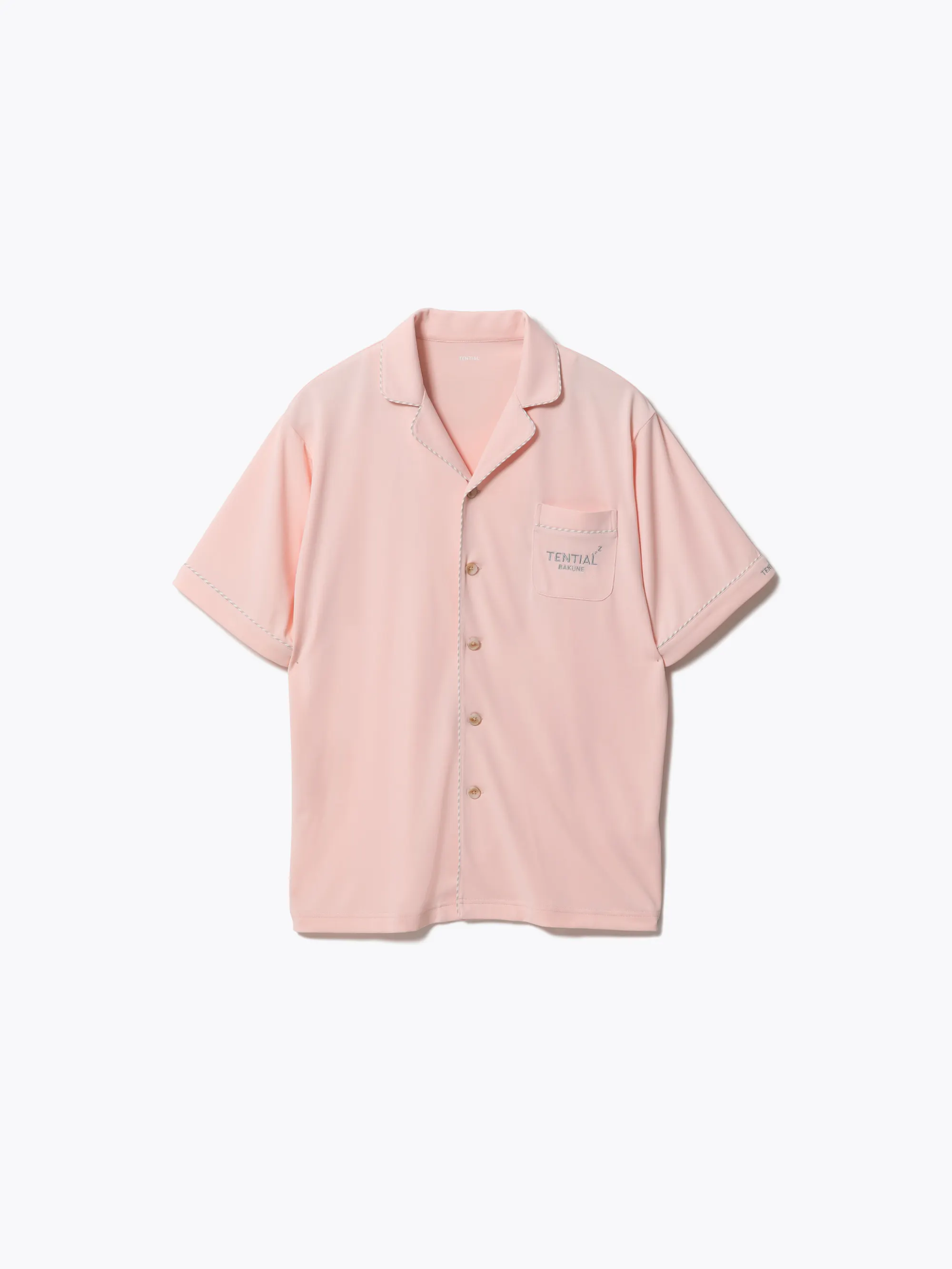 TENTIAL BAKUNEDRY パジャマ半袖シャツ BAKUNE Pajamas Dry 半袖シャツ_25SS | TENTIAL公式オンラインストア