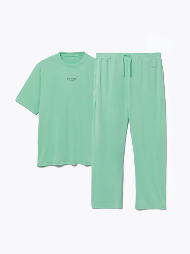 BAKUNE Dry Men's / 上下セット(半袖Tシャツ・ロングパンツ)