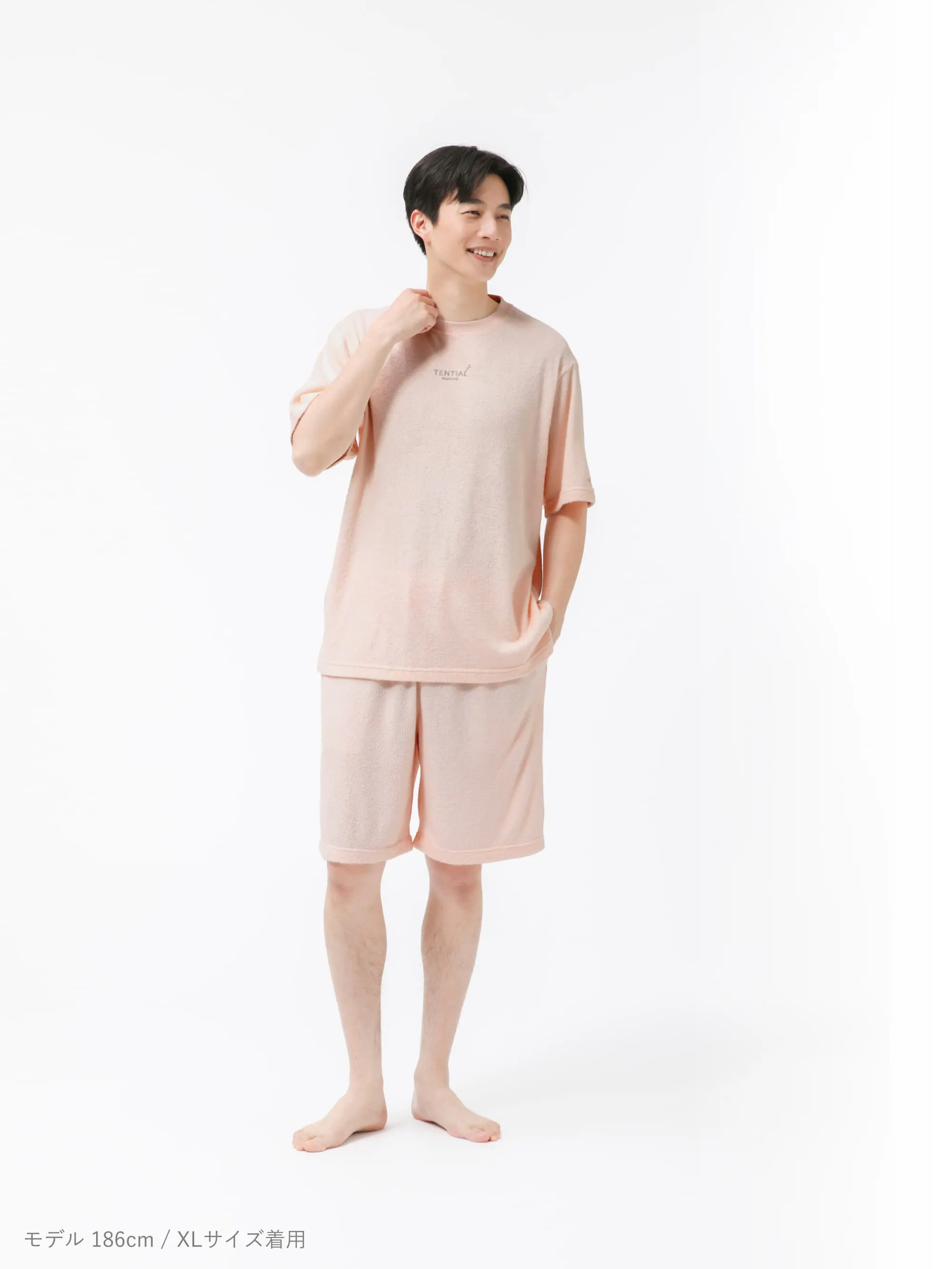 BAKUNE Pile 上下セット（半袖Tシャツ・ショートパンツ）_25SS LP