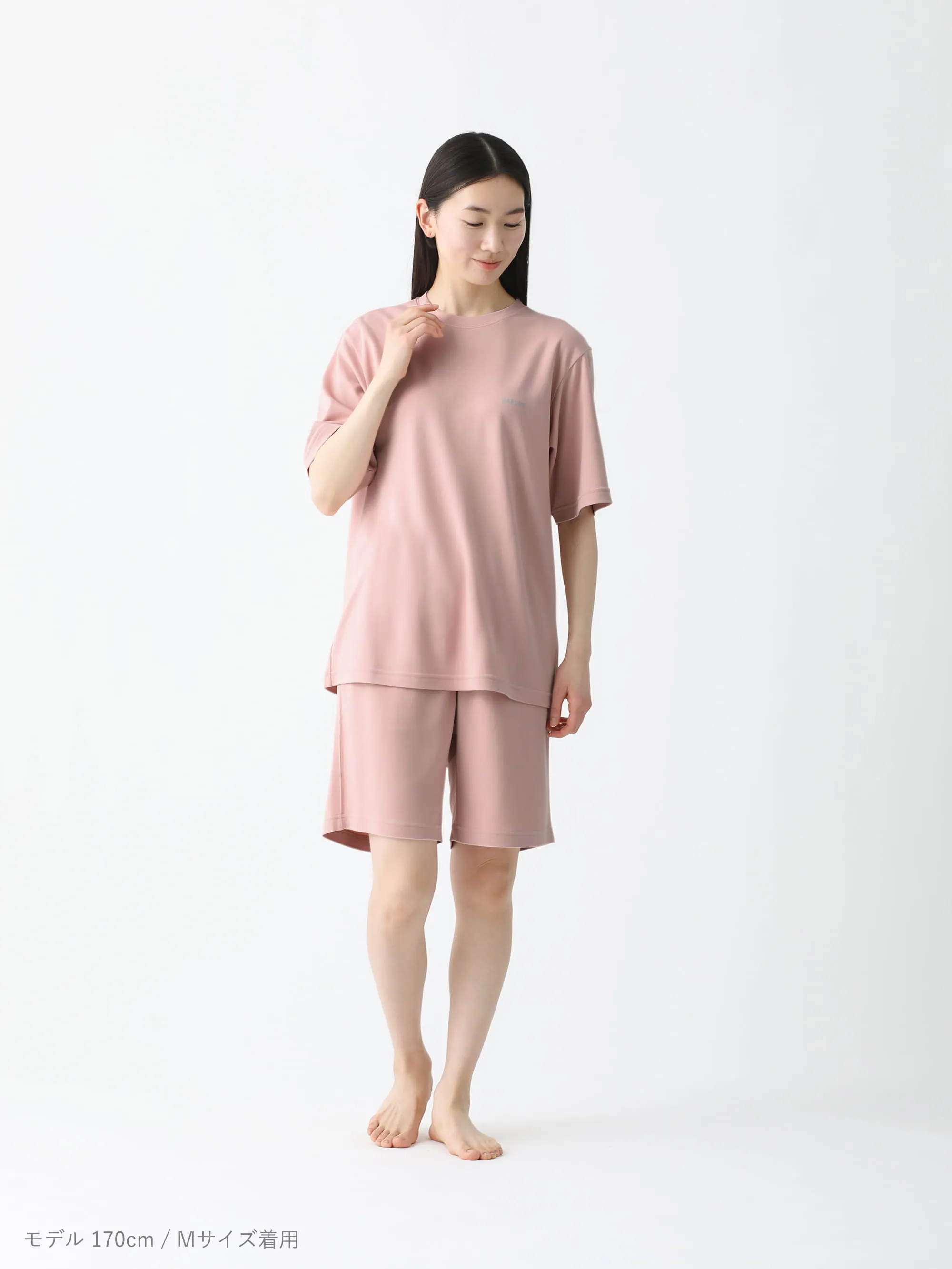 BAKUNE スムース 半袖 Classic-pink