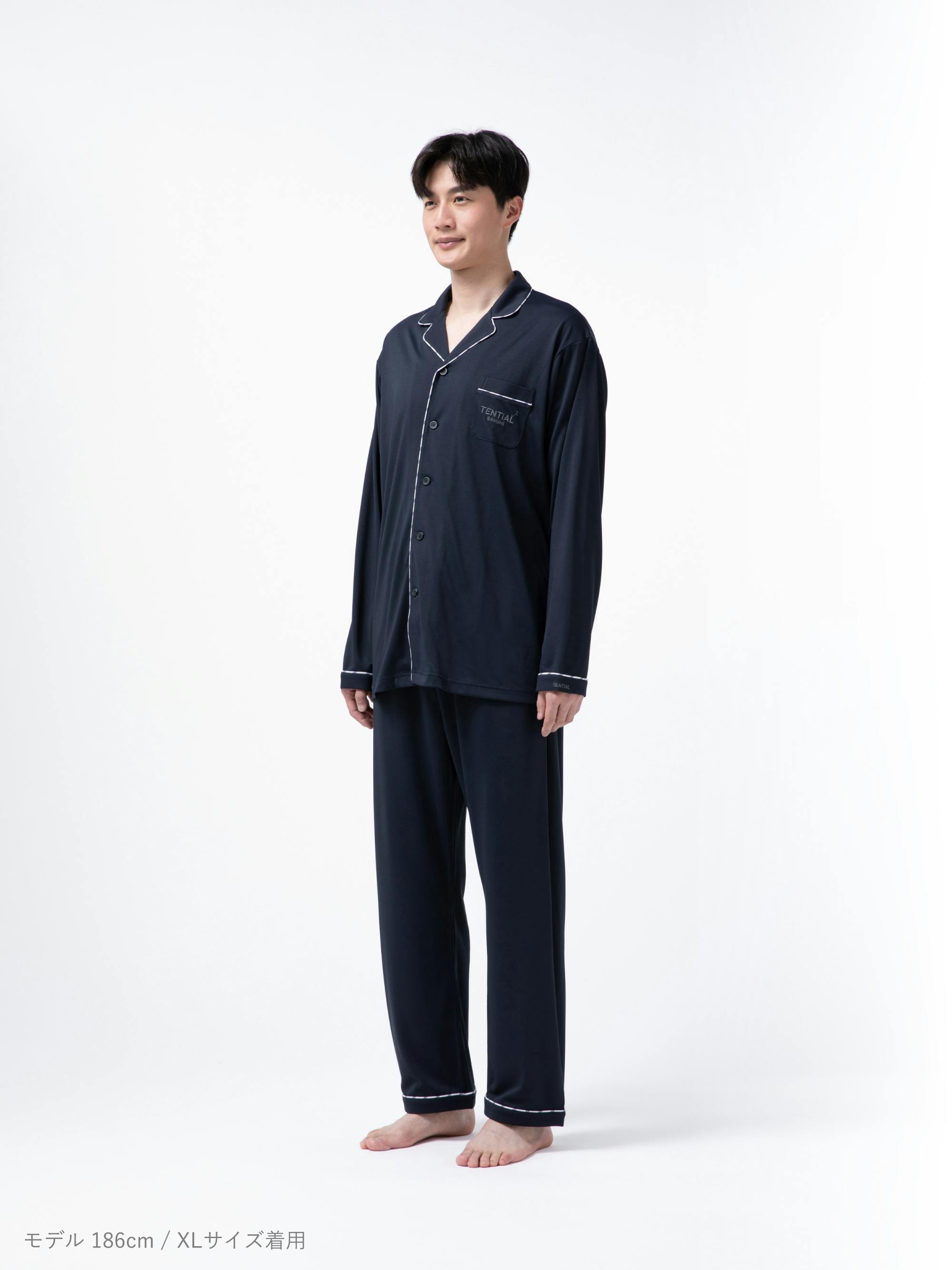 BAKUNE Pajamas Dry 上下セット(長袖シャツ・ロングパンツ BAKUNE Pajamas Dry 上下セット(長袖シャツ・ロングパンツ