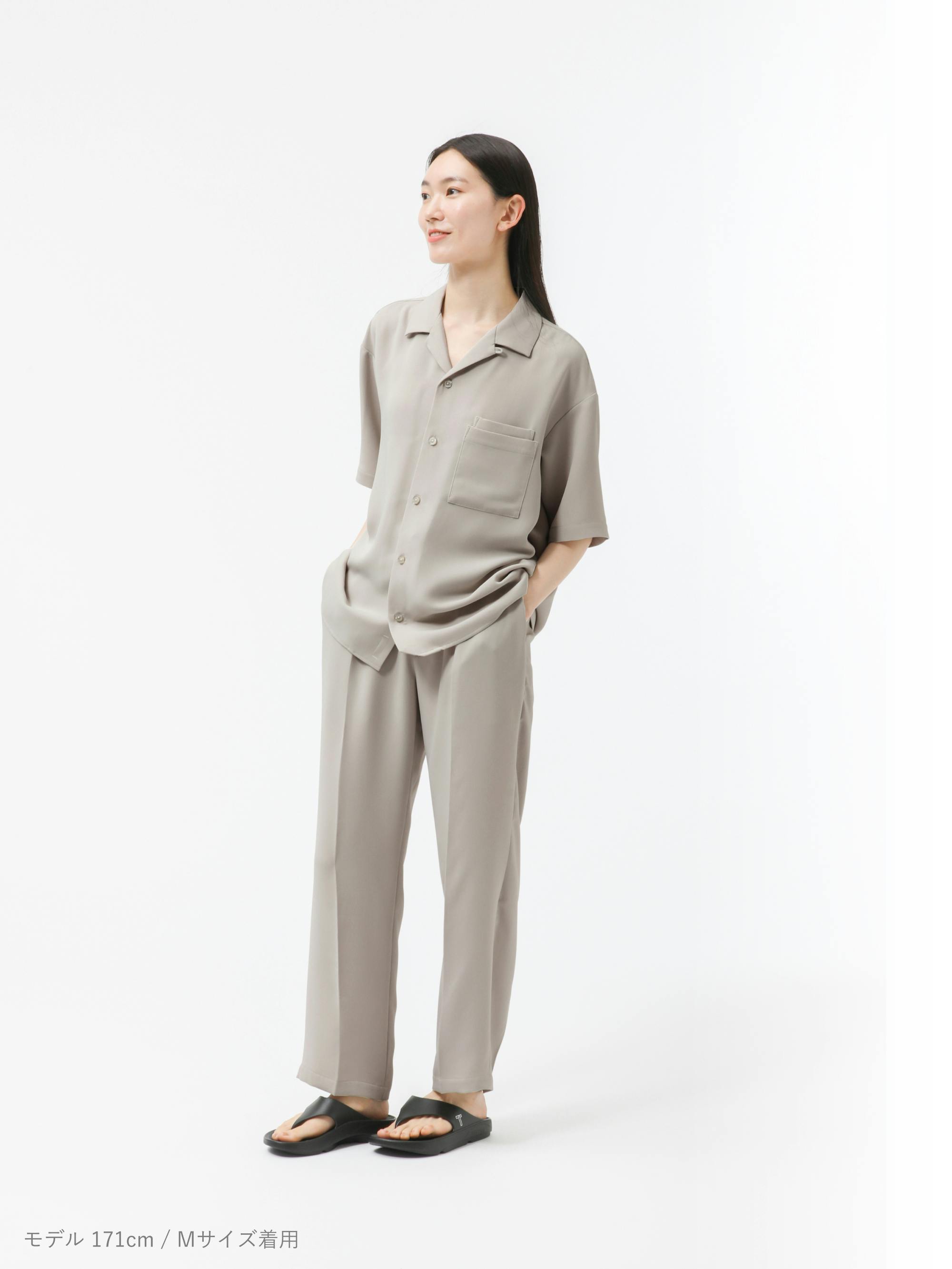 MIGARU Dry Short Sleeve Shirt Open Collar 上下セット(半袖 MIGARU Dry Short Sleeve Shirt Open Collar 上下セット(半袖