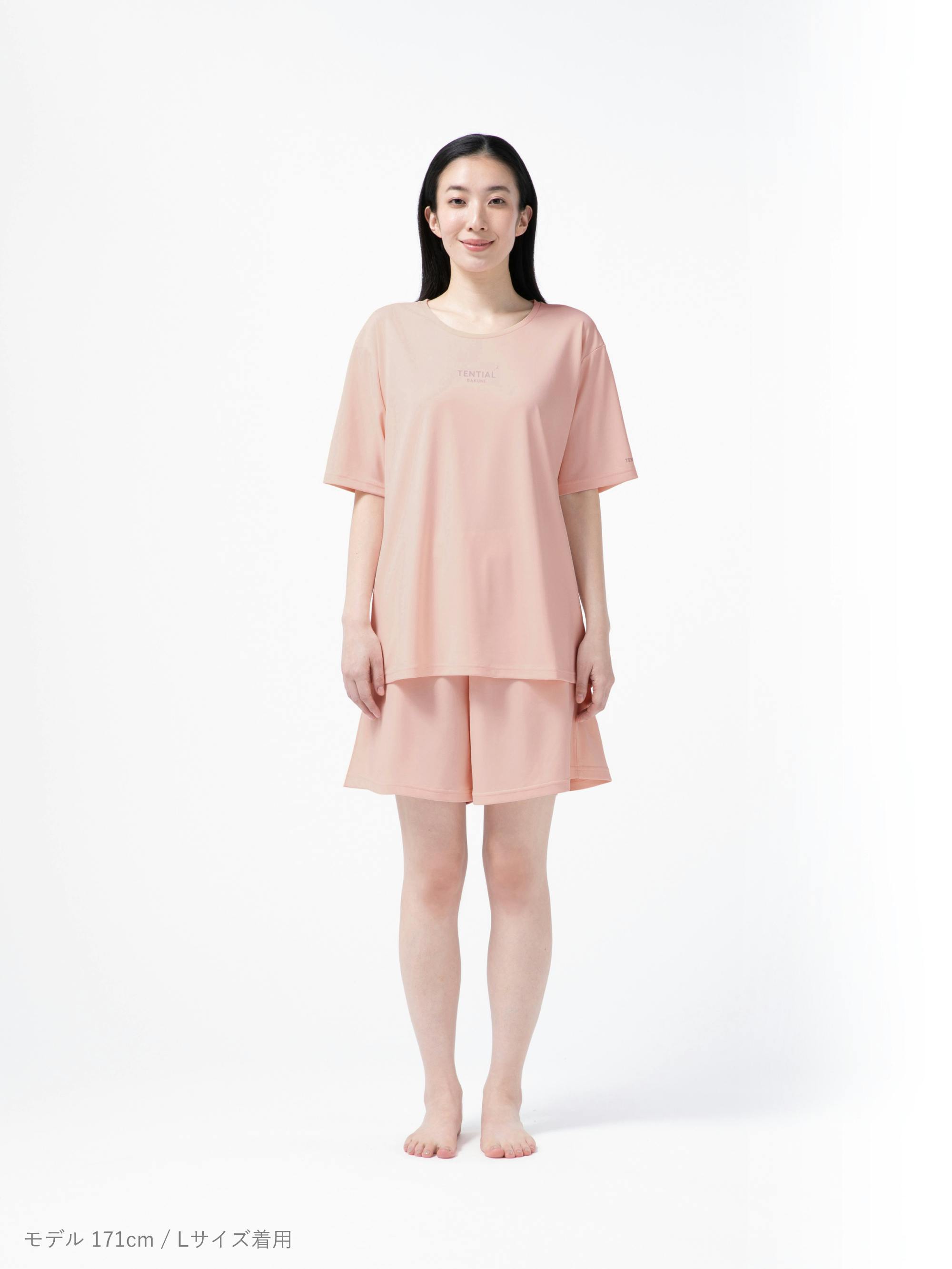 BAKUNE Dry Women's 上下セット（半袖Tシャツ・ショートパンツ