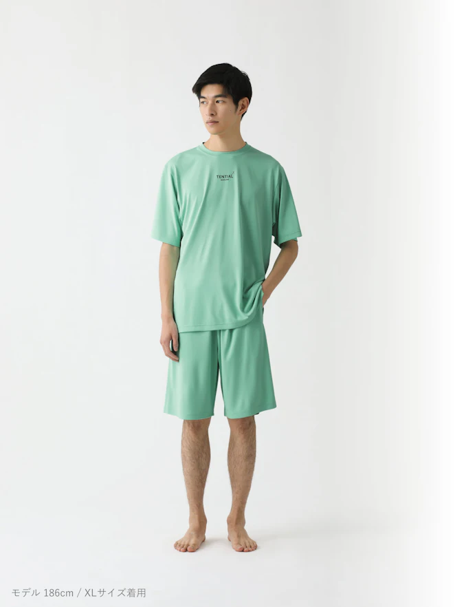 BAKUNE Dry Men's / 上下セット(半袖Tシャツ・ショートパンツ)
