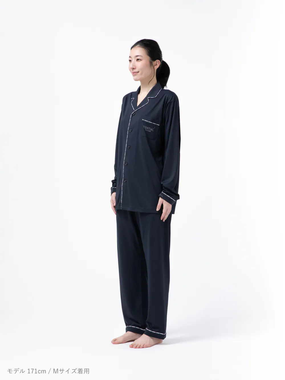 BAKUNE Pajamas Dry 上下セット（長袖シャツ・ロングパンツ）_25SS