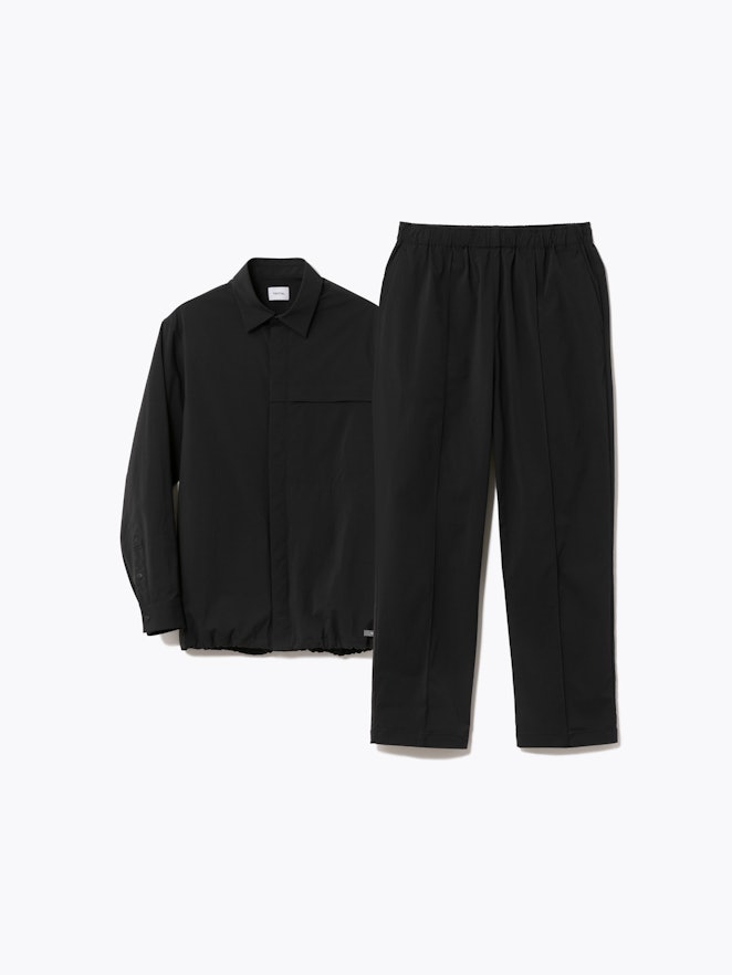 MIGARU Nylon Woven Jacket Packable / 上下セット(パッカブルジャケット・ロングパンツ)