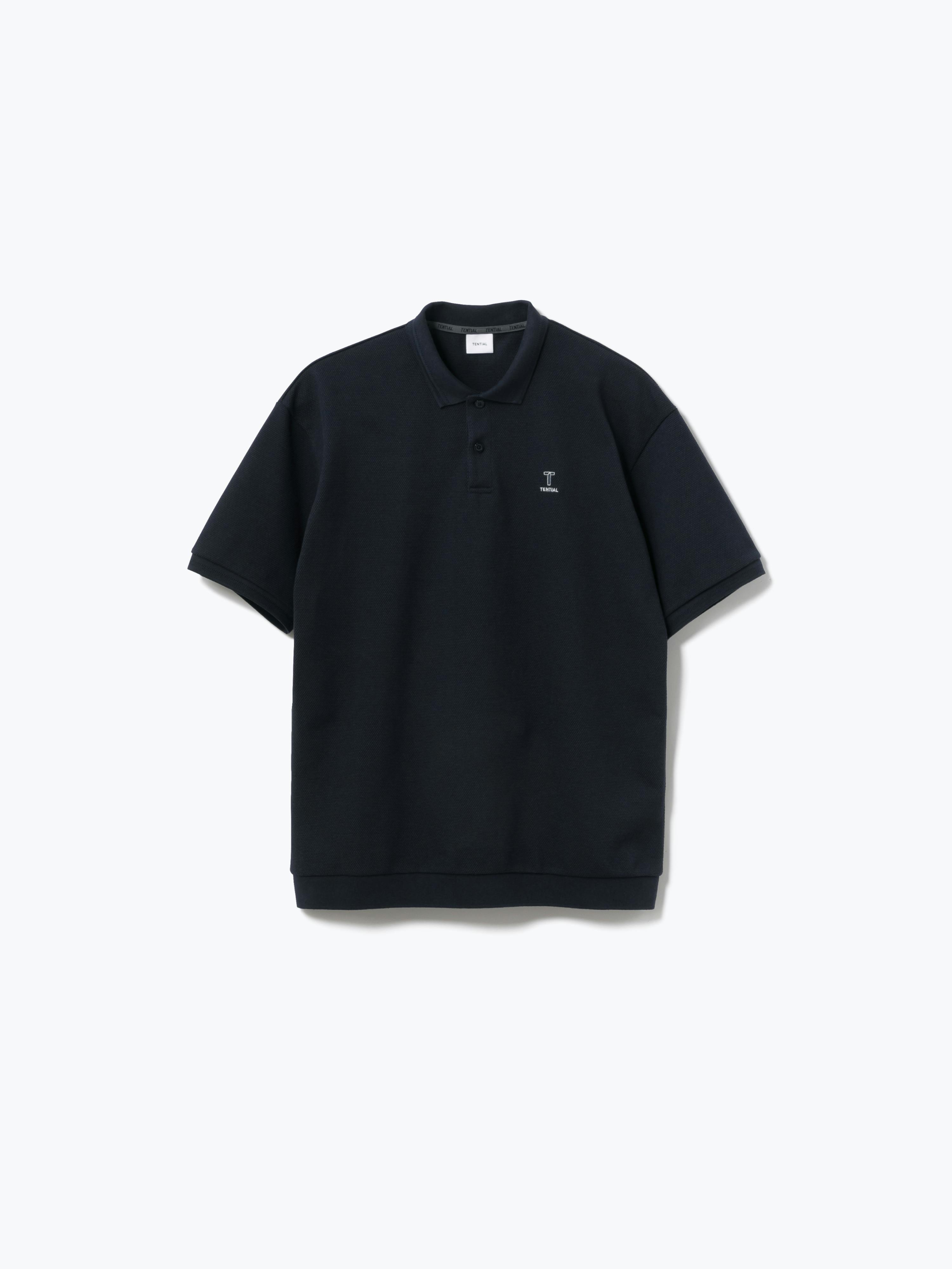 Golf Wear Hem Rib Short Sleeve Polo Shirt / 半袖ポロシャツ