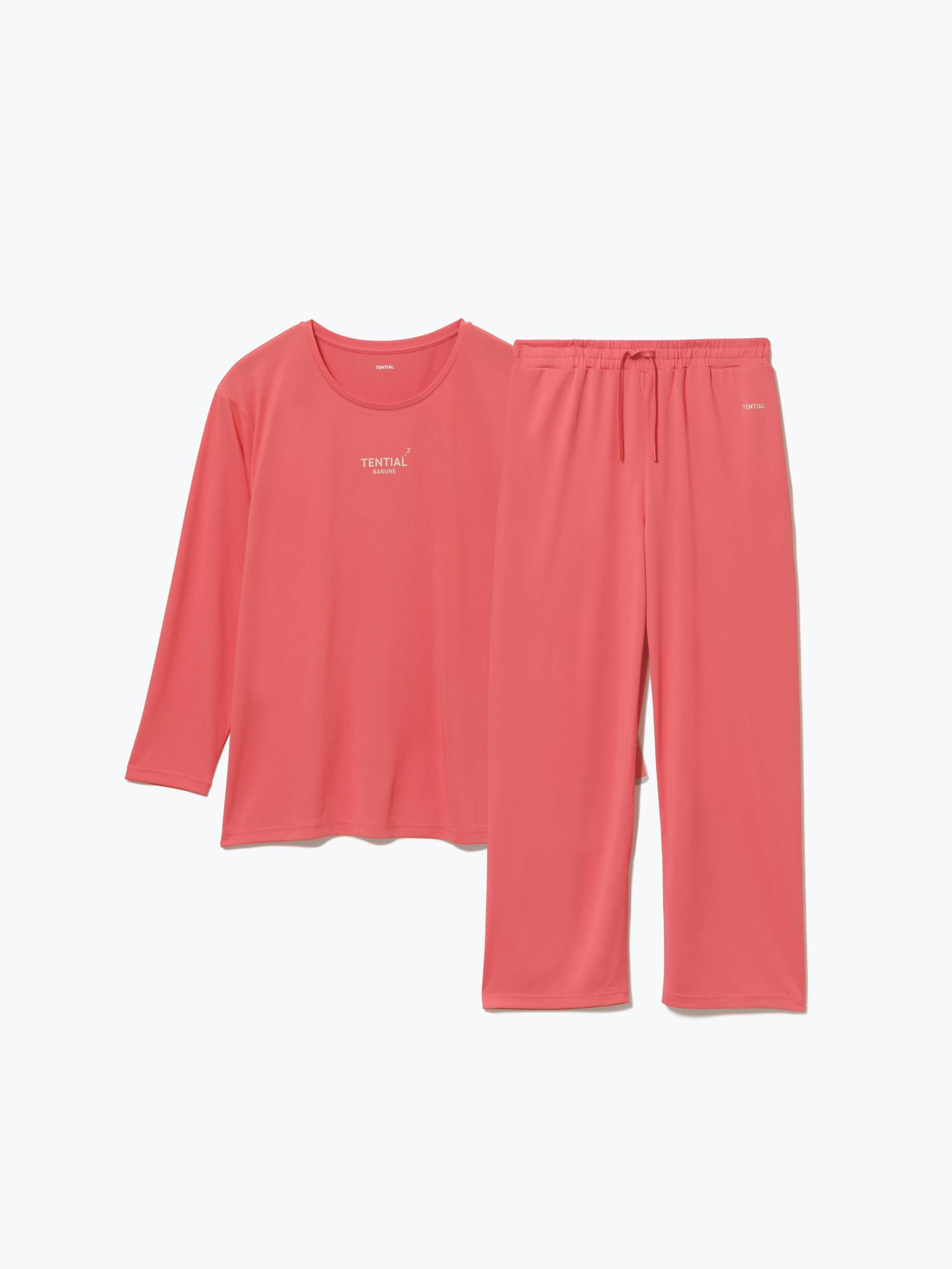 BAKUNE Dry Women's 長袖 Coral-pink