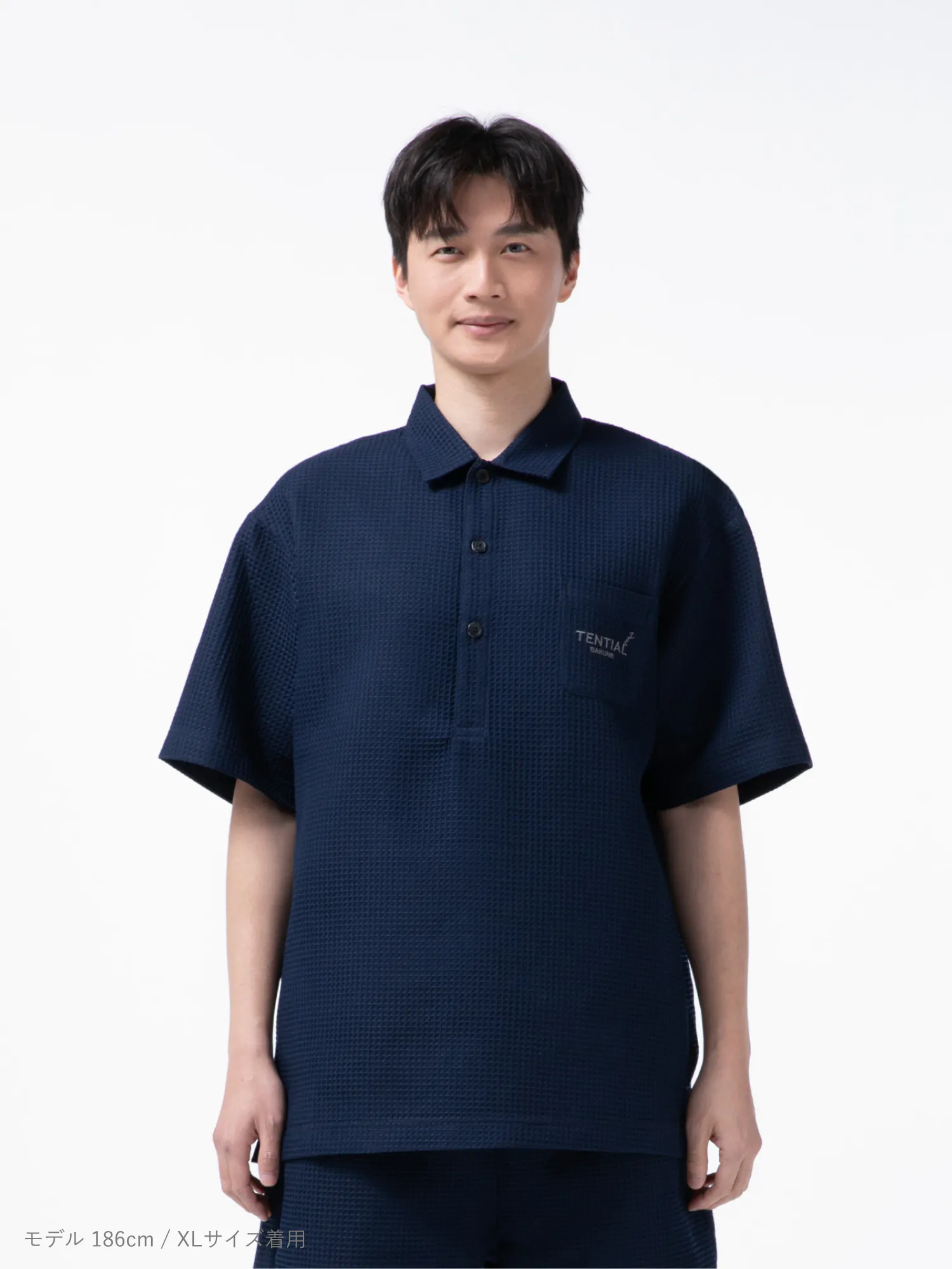 BAKUNE Waffle Men's / 半袖シャツ | TENTIAL公式オンラインストア