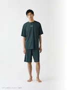 BAKUNE Dry Men's 半袖 Dark-green