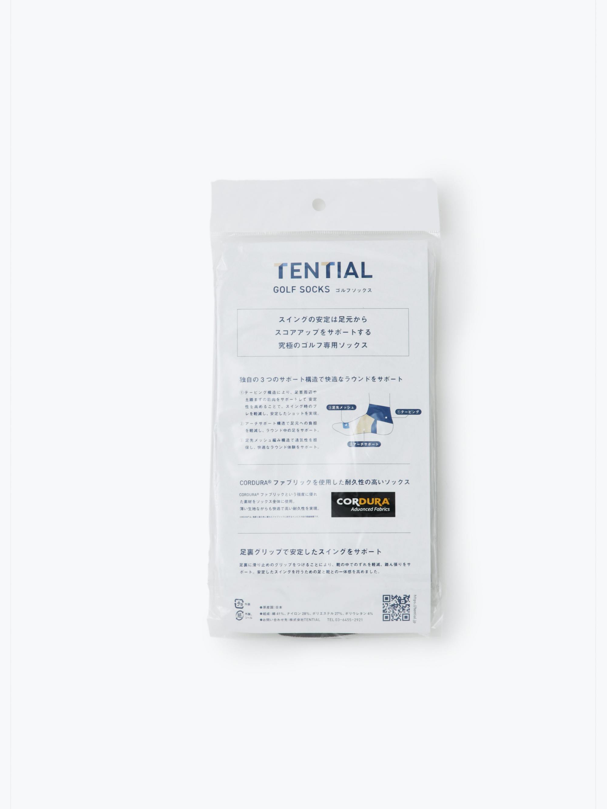 Golf Socks Regular ゴルフソックス | TENTIAL[テンシャル] 公式