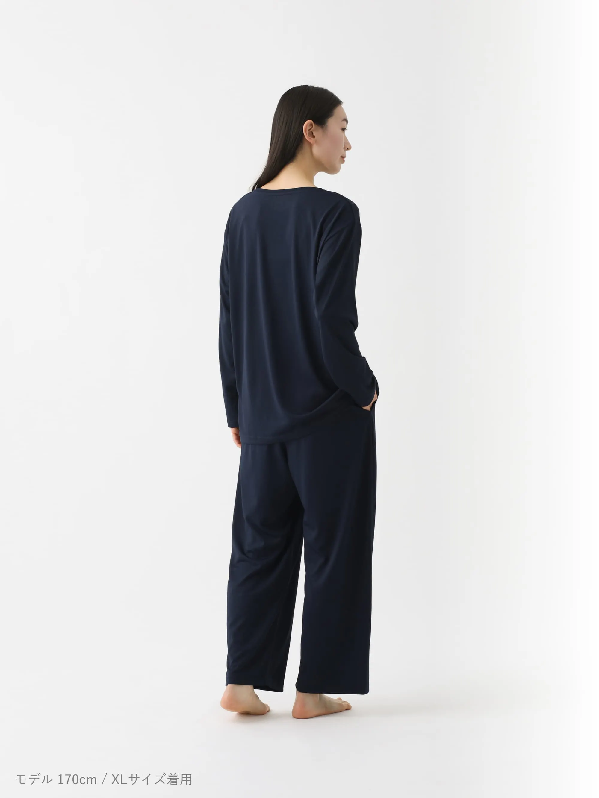 BAKUNE Dry Women's 上下セット（長袖Tシャツ・ロングパンツ）_25SS