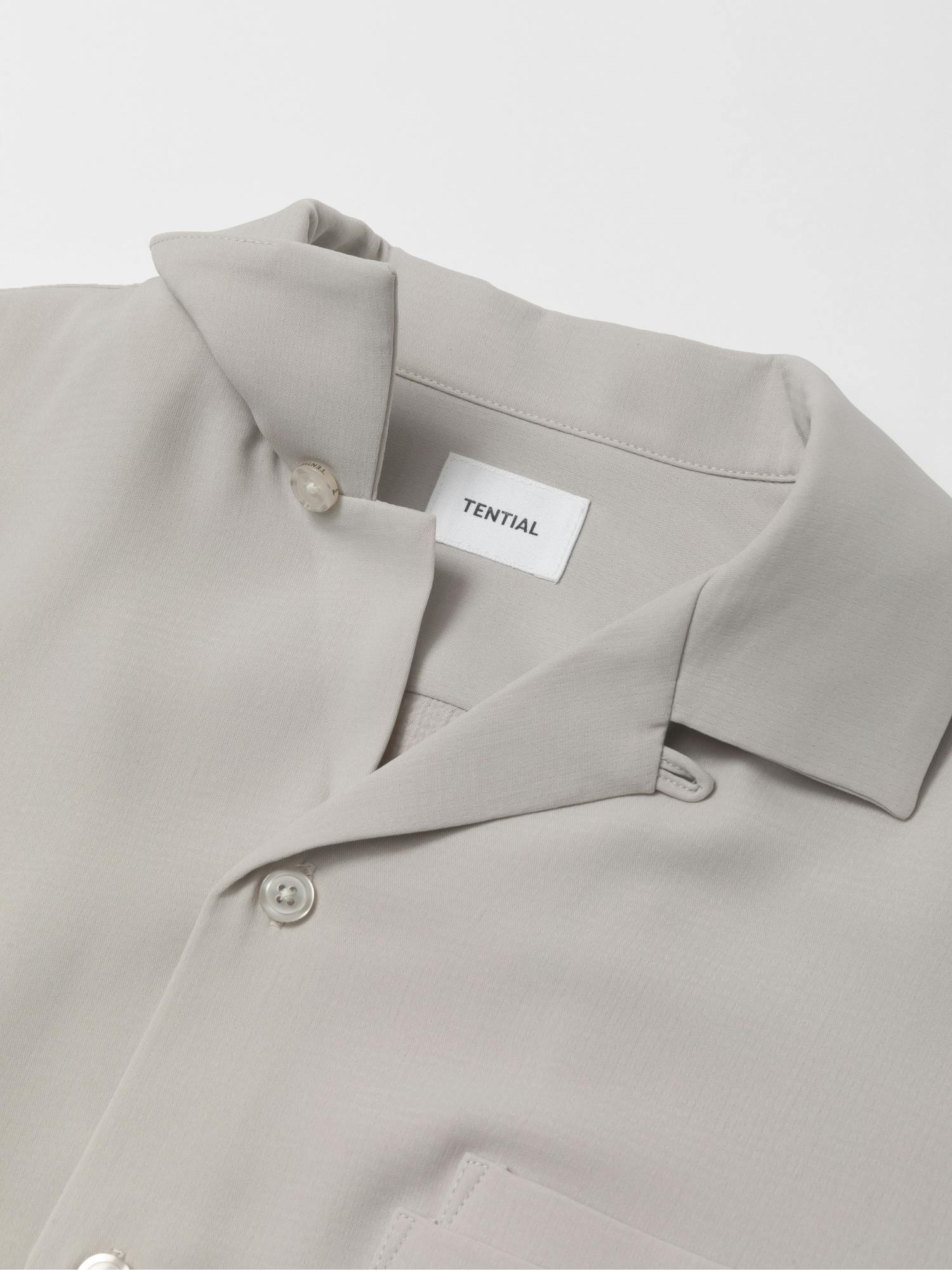 MIGARU Dry Short Sleeve Shirt Open Collar 半袖シャツ_25SS