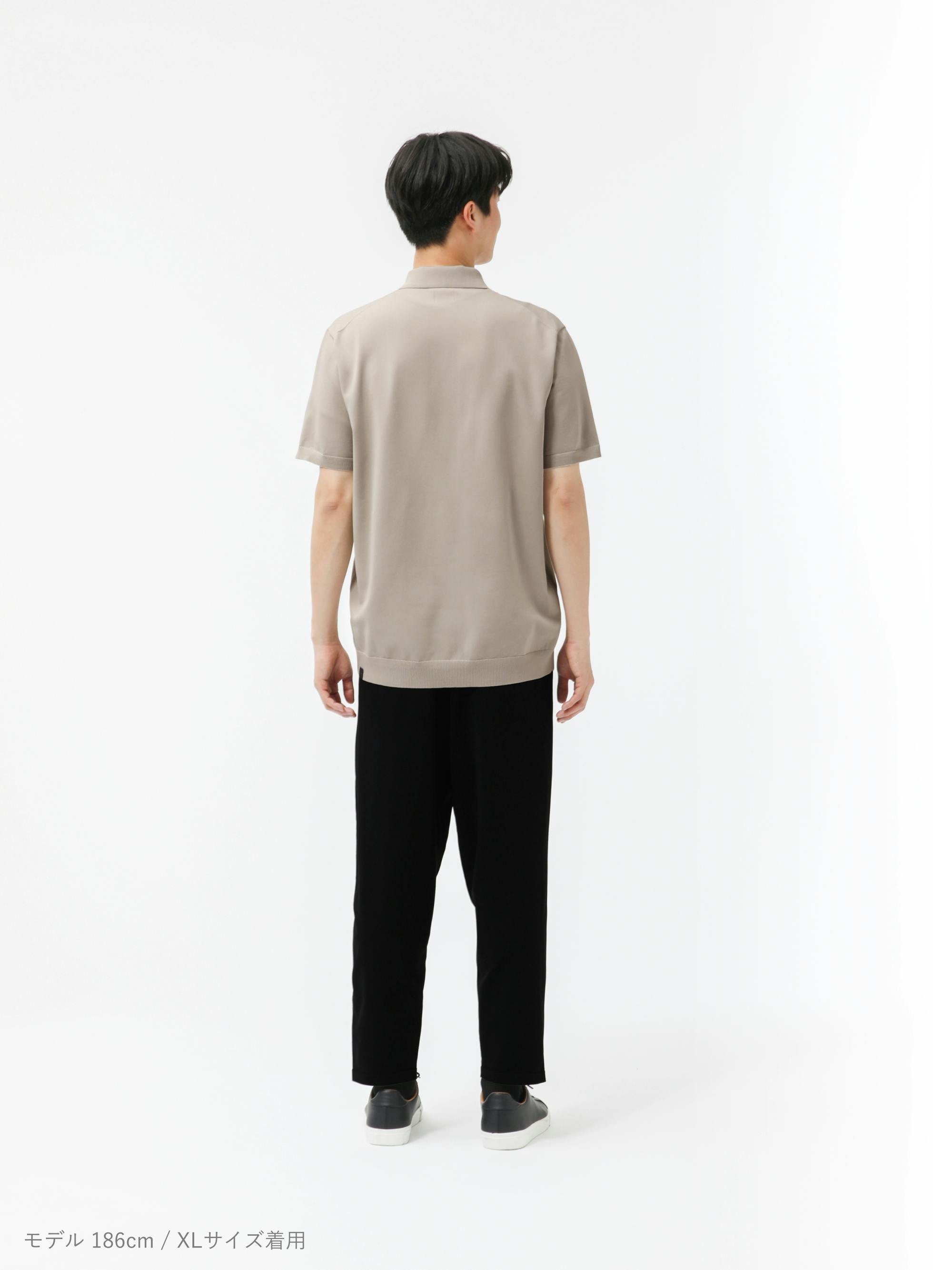 MIGARU Light Knit Short Sleeve Polo Shirt / 上下セット(半袖 MIGARU Light Knit Short Sleeve Polo Shirt / 上下セット(半袖