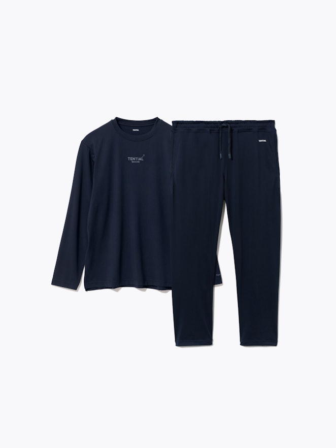 BAKUNE Dry メンズ / 上下セット(長袖Tシャツ・スリムロングパンツ)