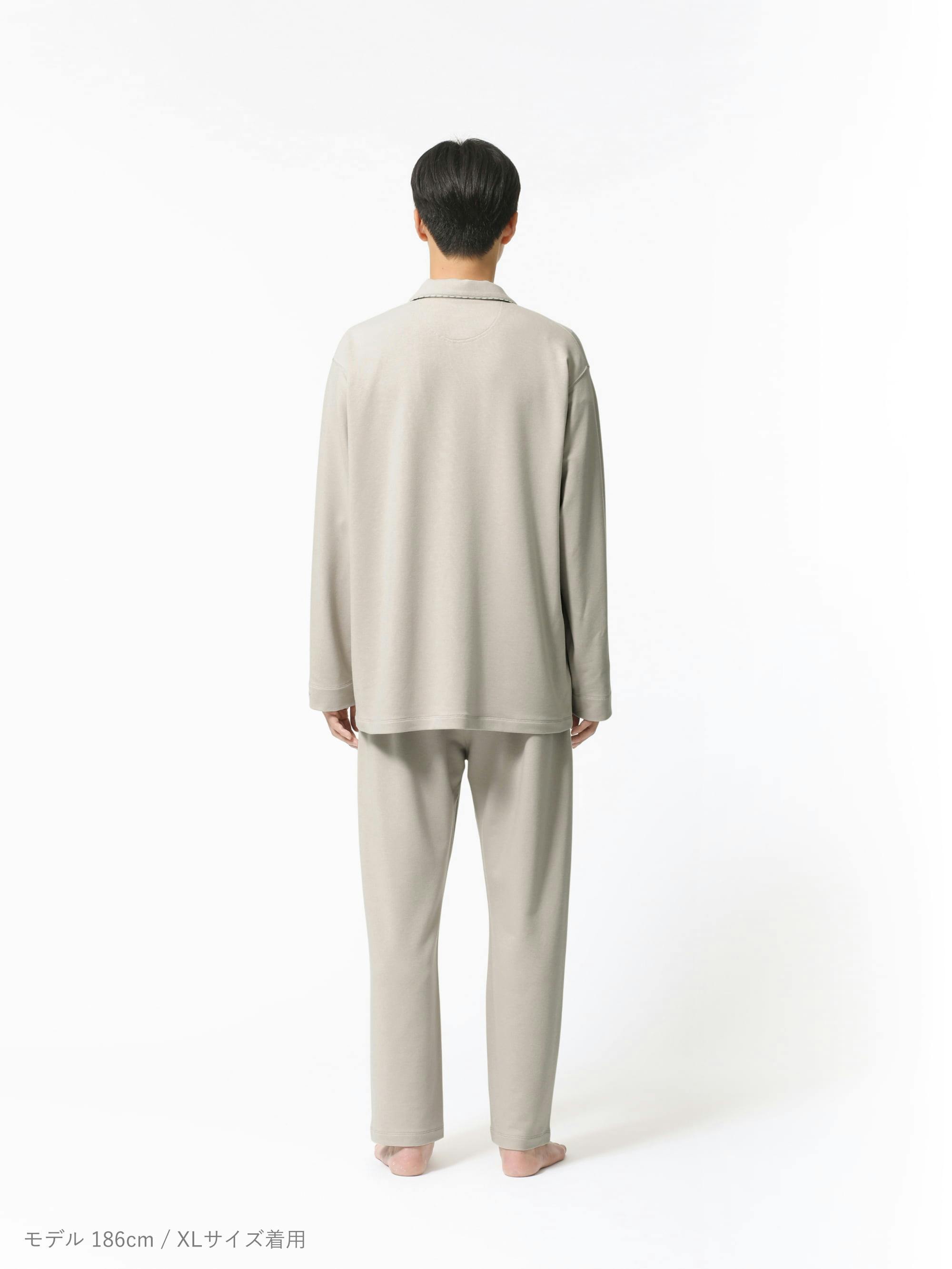 BAKUNE パジャマ スウェット / 上下セット（長袖シャツ・ロングパンツ